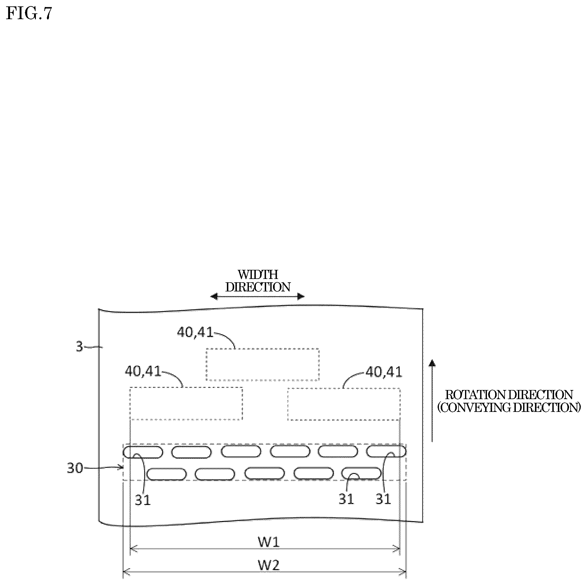 Patent US12472741 Figure 6 – Inkjet recording apparatus capable of suppressing ink smudge on conveying belt