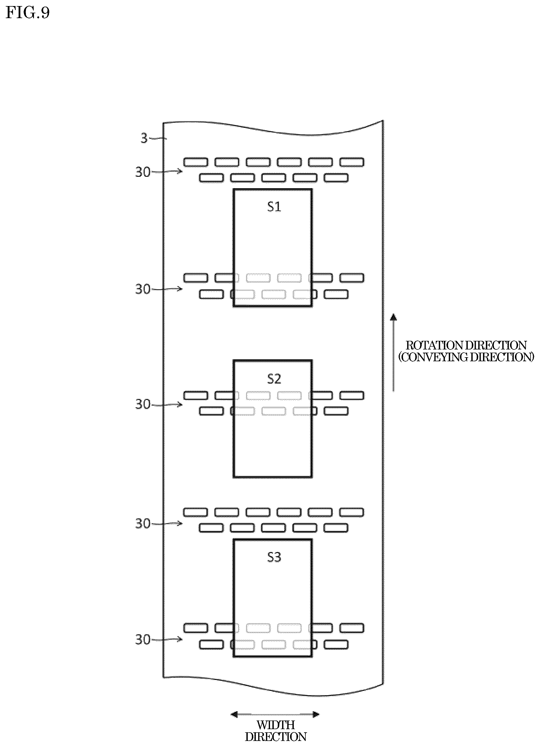 Patent US12472741 Figure 8 – Inkjet recording apparatus capable of suppressing ink smudge on conveying belt