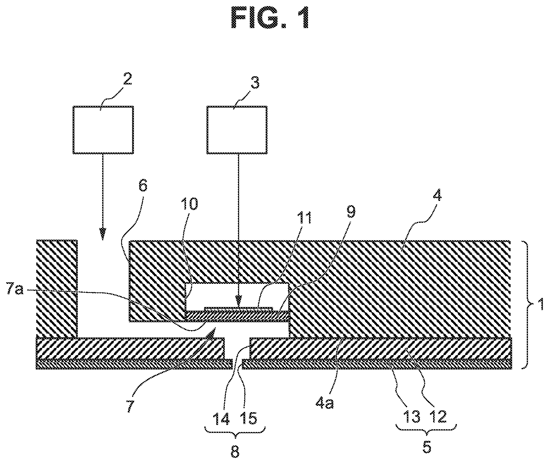 Patent US12472742 Figure 1 – Liquid ejection head, element substrate, and manufacturing methods thereof