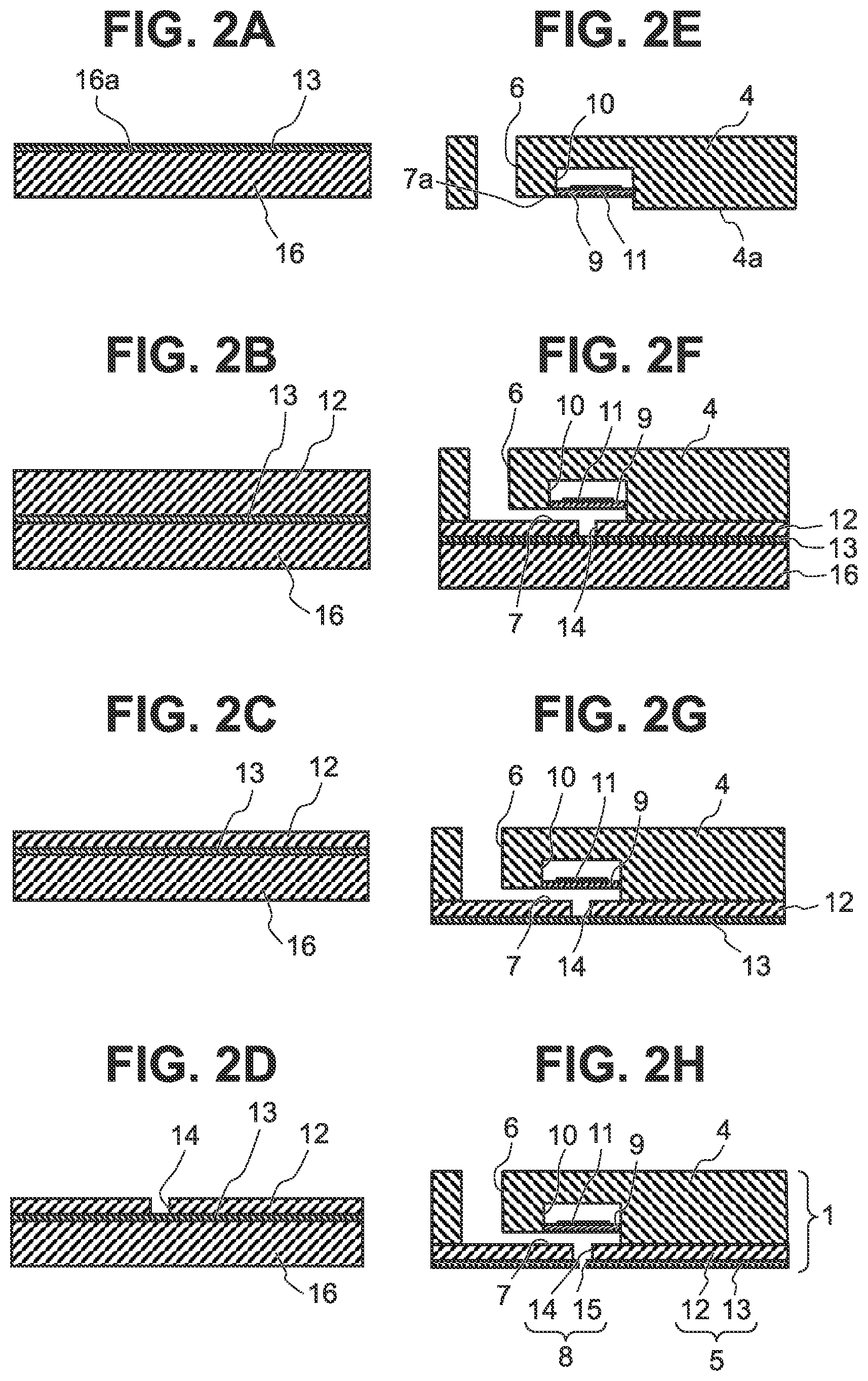 Patent US12472742 Figure 2 – Liquid ejection head, element substrate, and manufacturing methods thereof