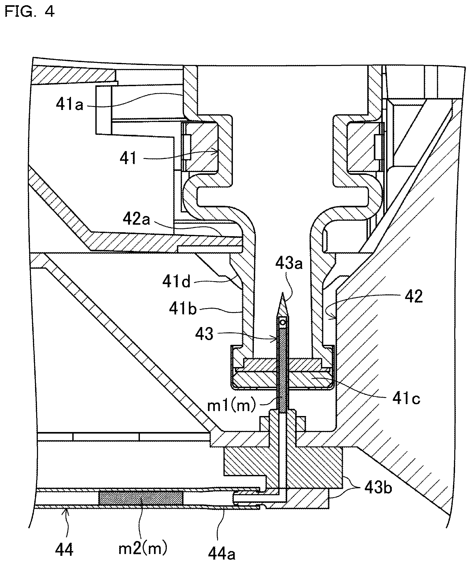 Patent US12472746 Figure 4 – Ink jet printer