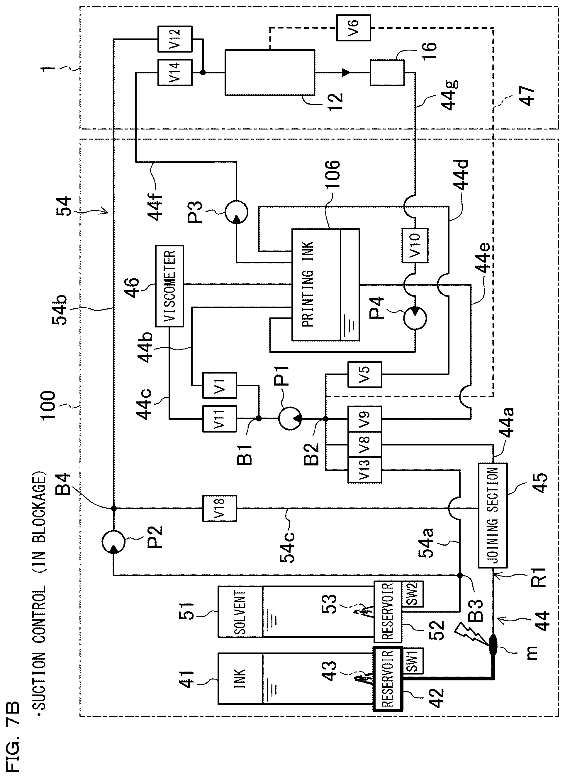 Patent US12472746 Figure 9 – Ink jet printer