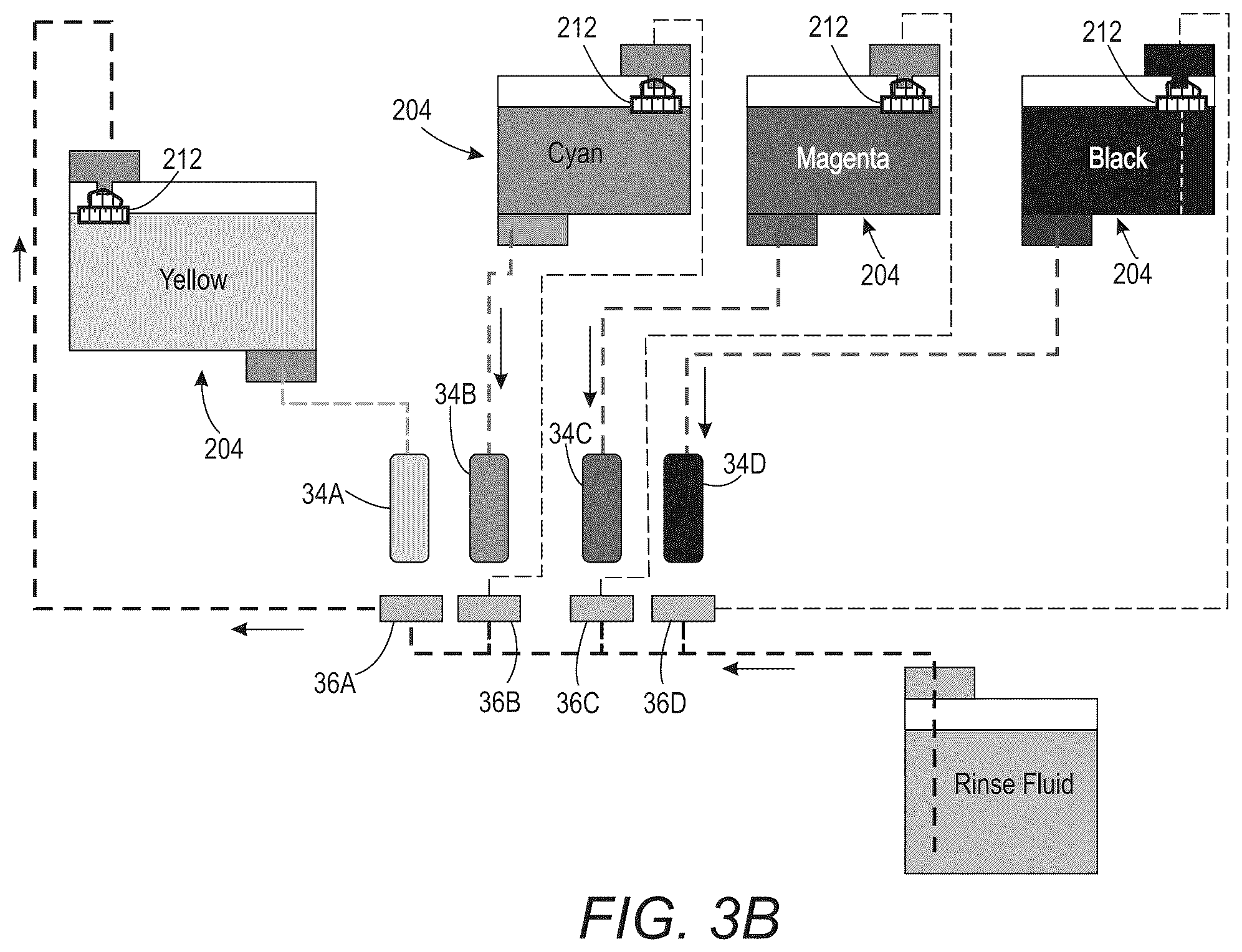 Patent US12472747 Figure 5 – System and method for reducing plastic waste in inkjet printers