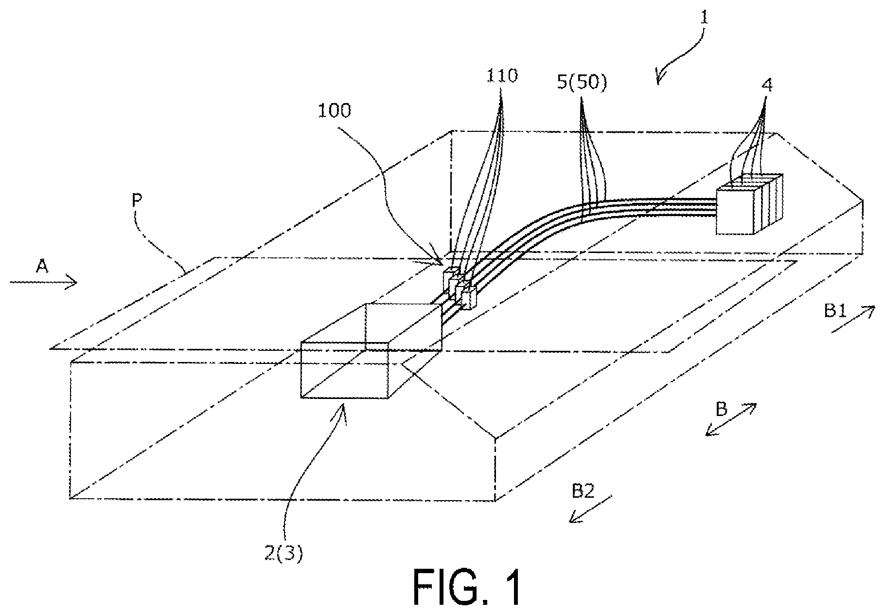 Patent US12472752 Figure 1 – Flow path unit and liquid ejection device