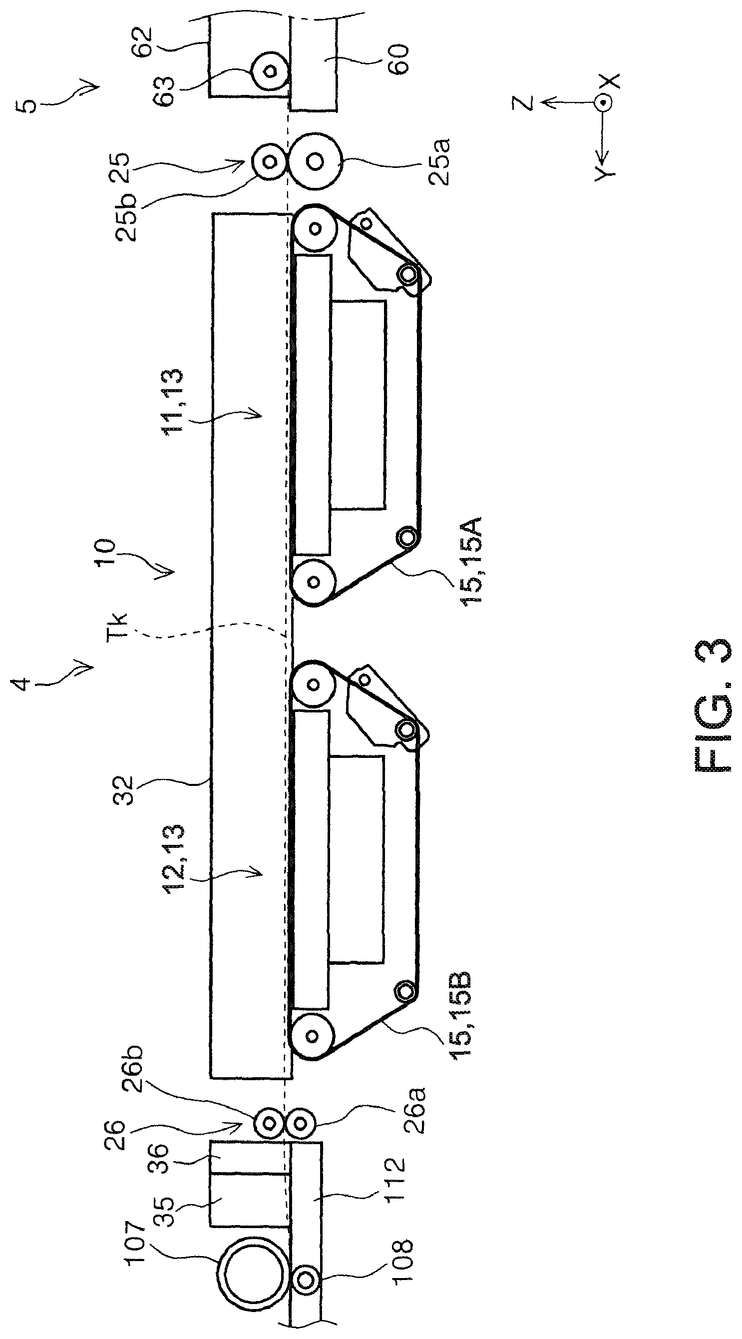 Patent US12472755 Figure 3 – Relay transport device, recording system, and feeding system