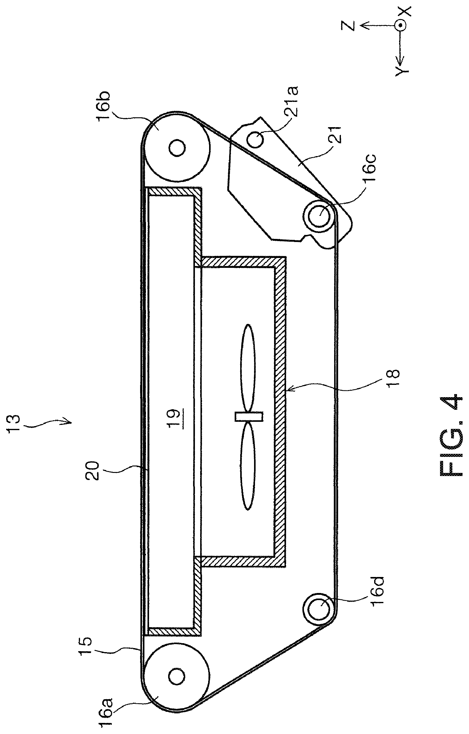 Patent US12472755 Figure 4 – Relay transport device, recording system, and feeding system