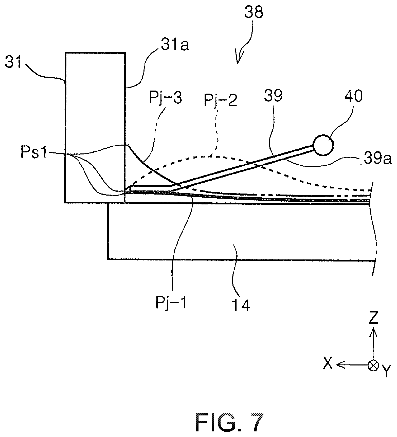 Patent US12472755 Figure 7 – Relay transport device, recording system, and feeding system