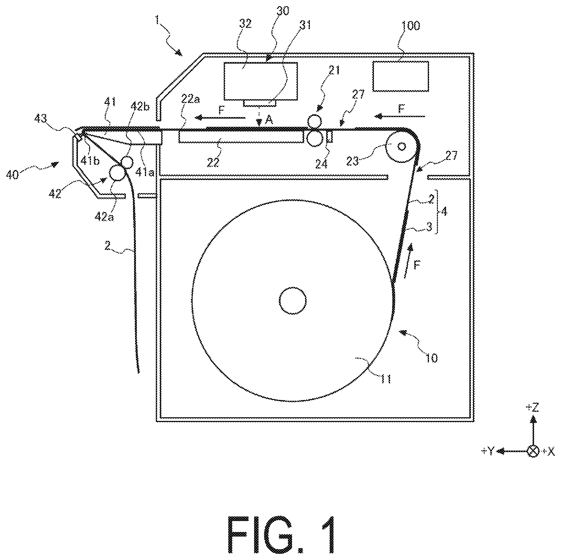 Patent US12472756 Figure 1 – Printing apparatus and method of controlling printing apparatus