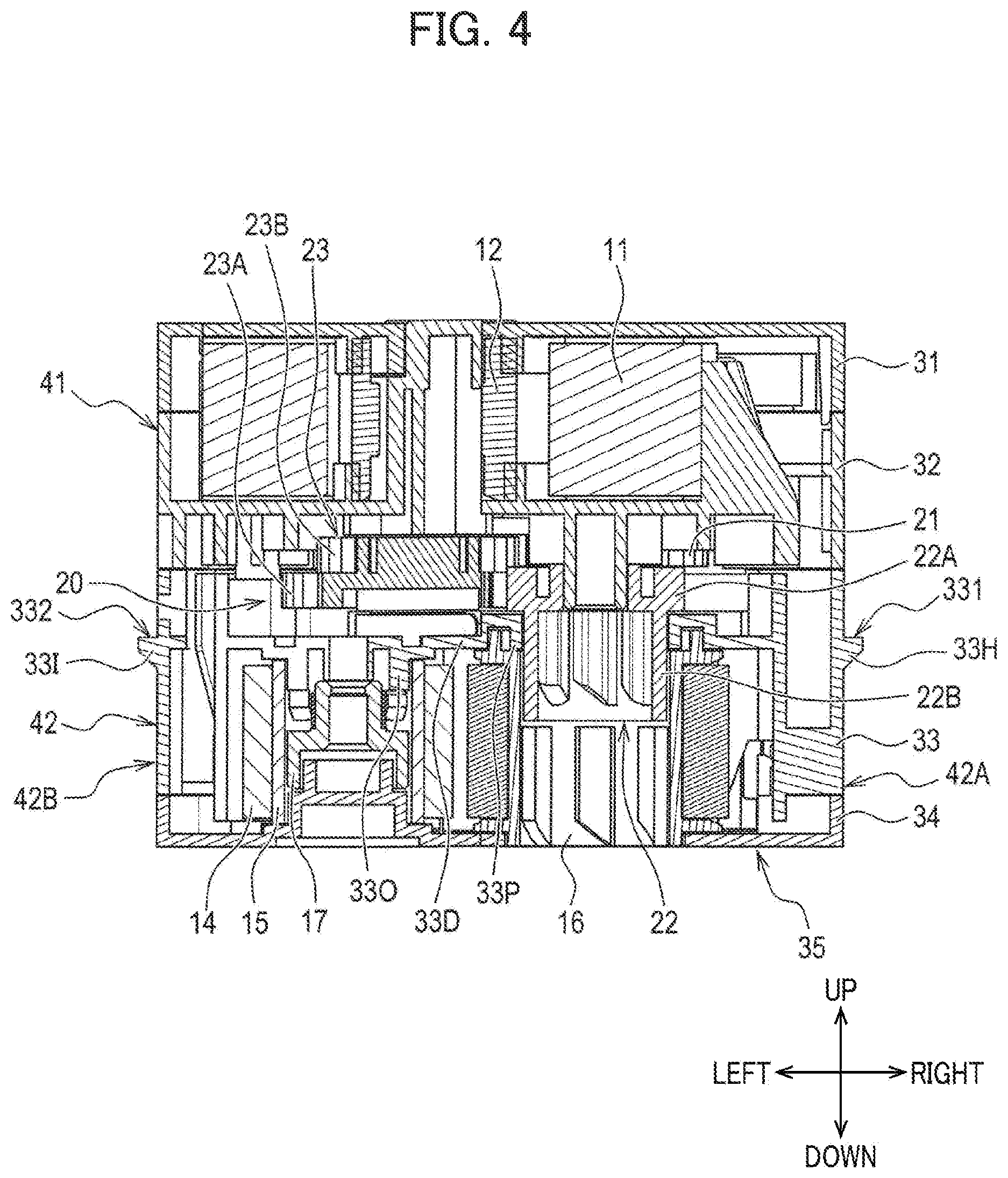 Patent US12472757 Figure 4 – Printing cassette having structure for restraining power transmission loss, and printing device using the same