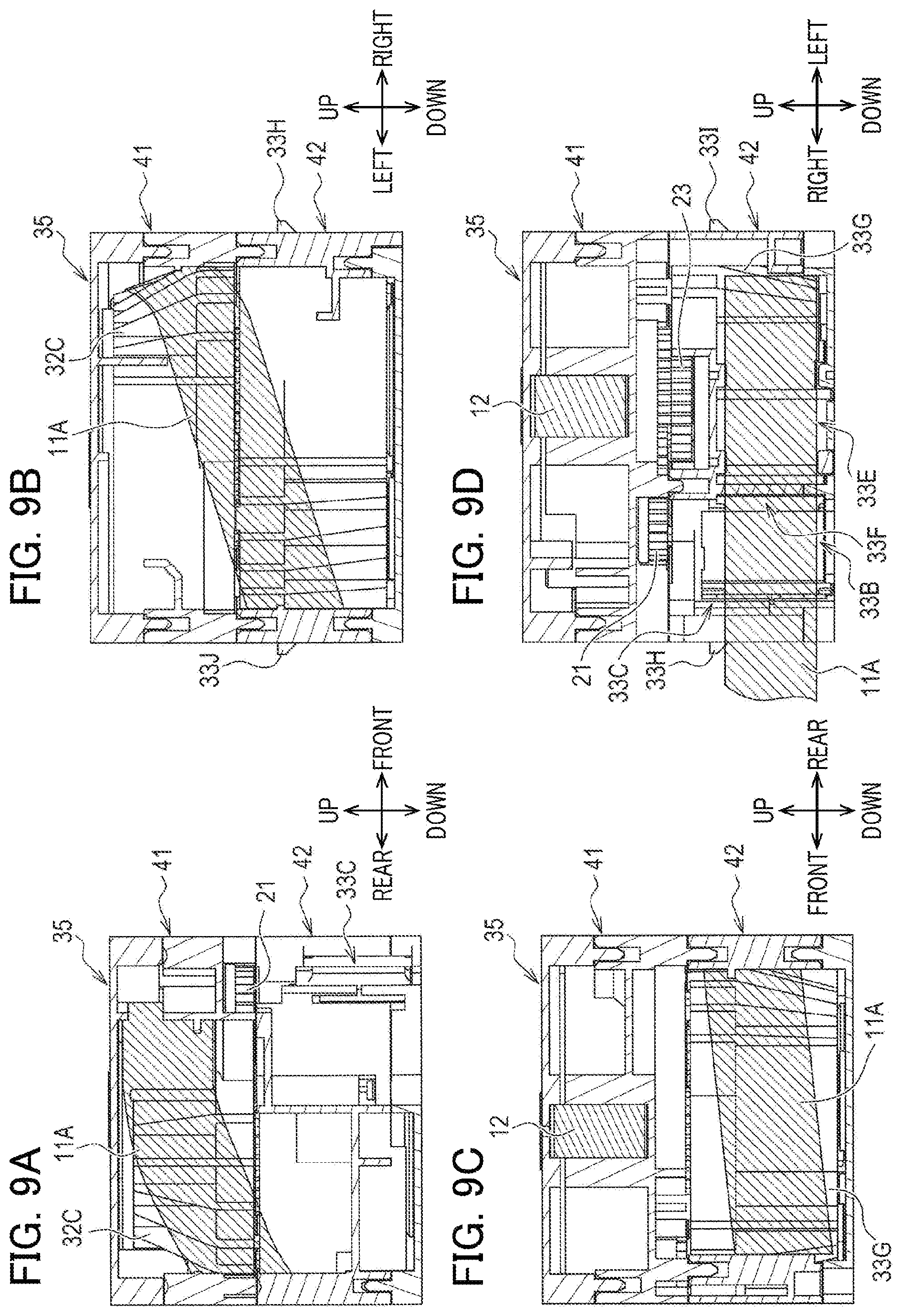 Patent US12472757 Figure 9 – Printing cassette having structure for restraining power transmission loss, and printing device using the same