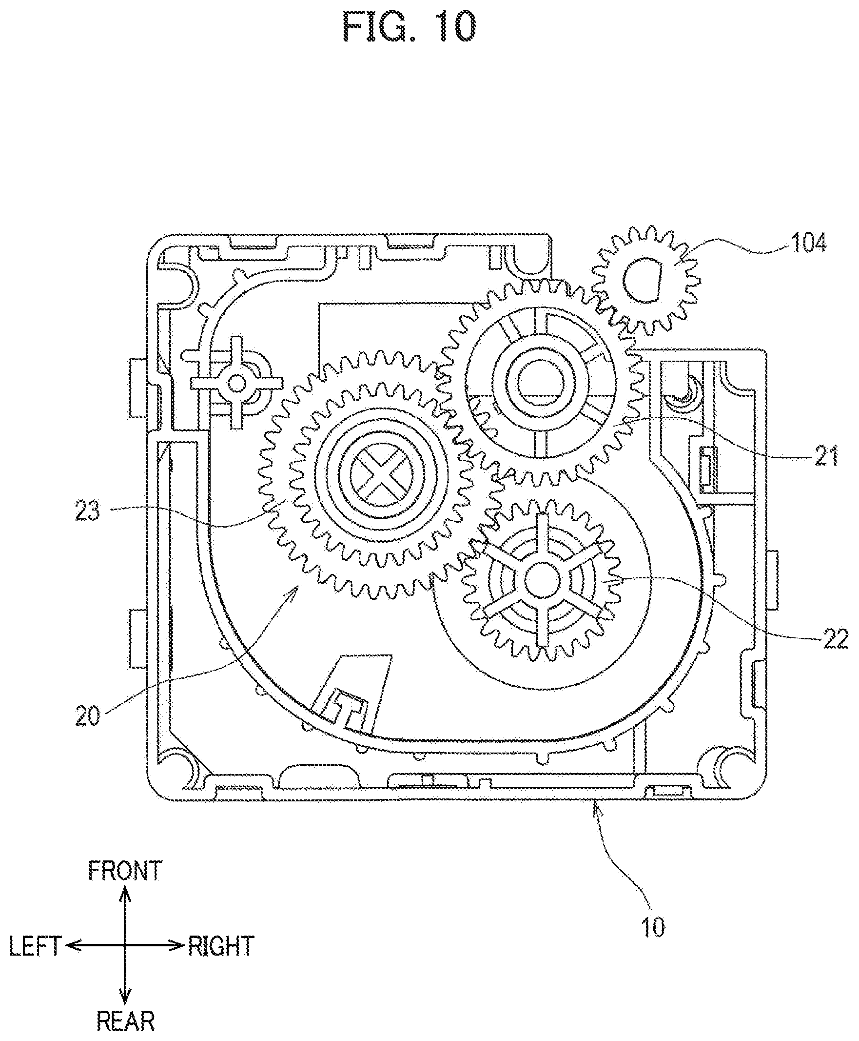 Patent US12472757 Figure 10 – Printing cassette having structure for restraining power transmission loss, and printing device using the same