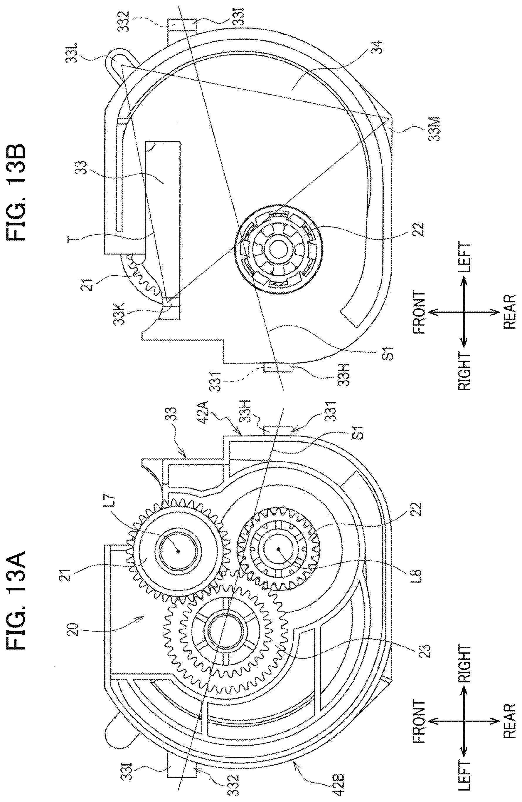 Patent US12472757 Figure 13 – Printing cassette having structure for restraining power transmission loss, and printing device using the same