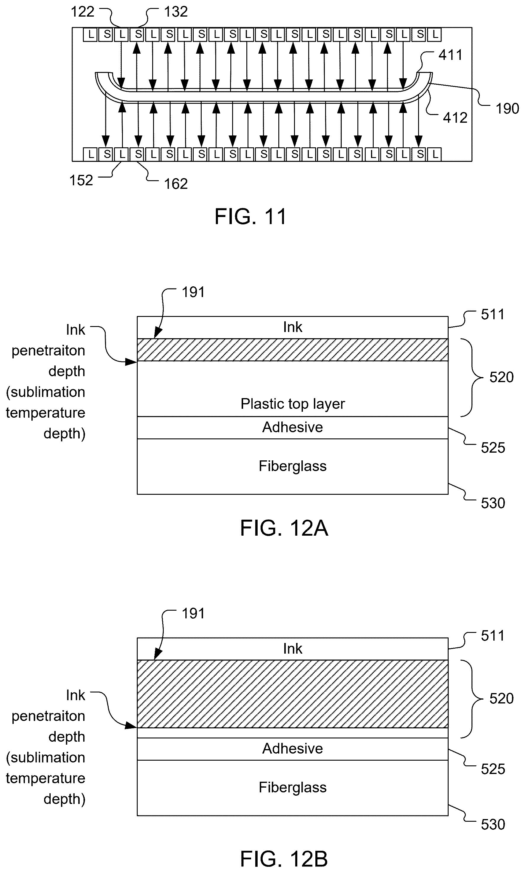 Patent US12472762 Figure 8 – Sublimation of a multi-layer item