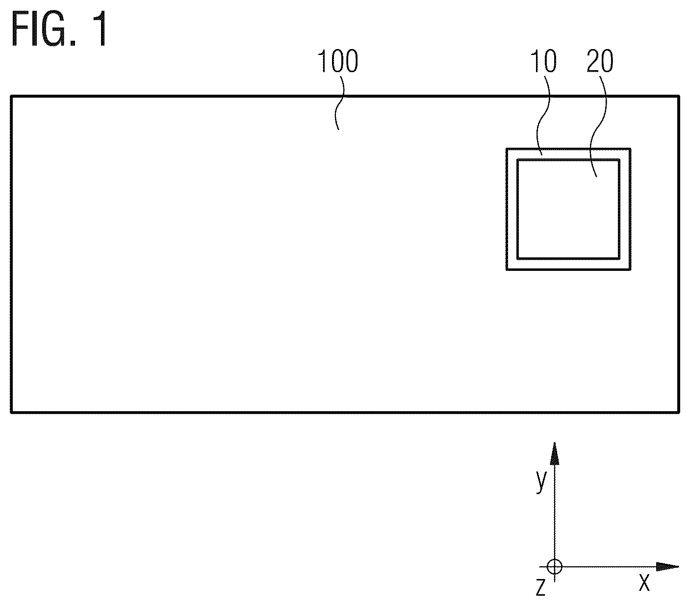 Patent US12472764 Figure 1 – Optically variable security element and value document with the optically variable security element