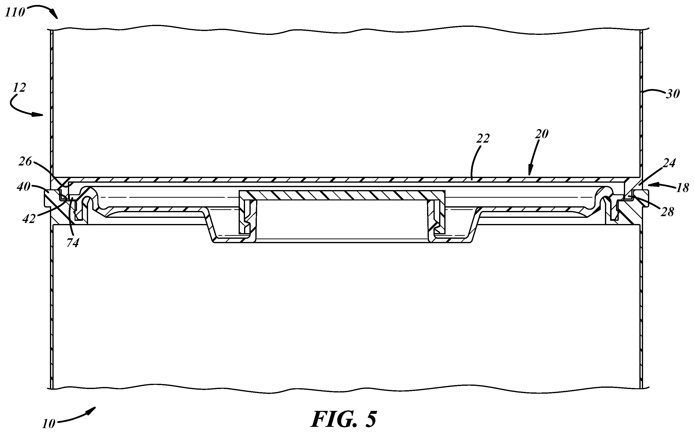 Patent US12472767 Figure 4 – Paint package and paint package lid