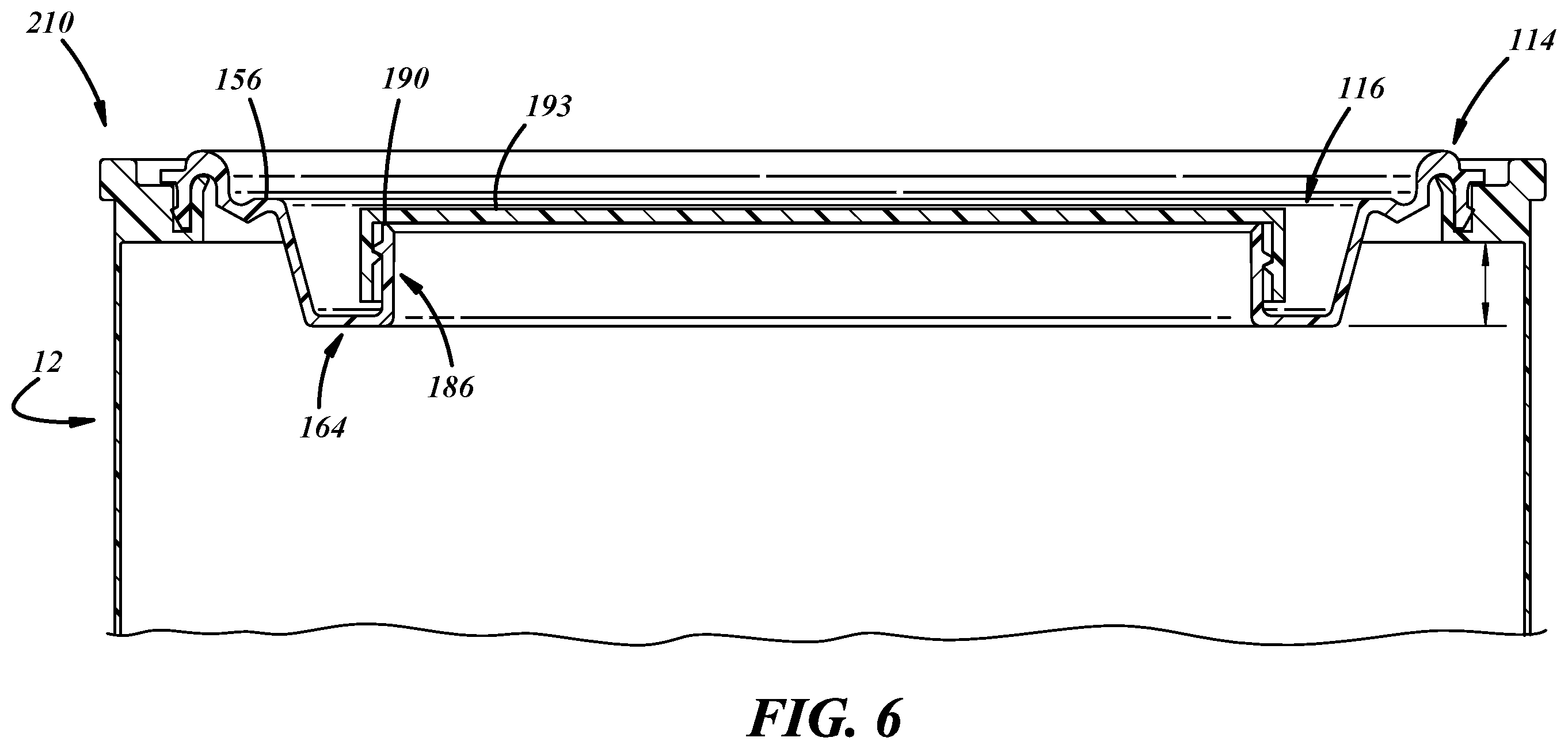 Patent US12472767 Figure 5 – Paint package and paint package lid