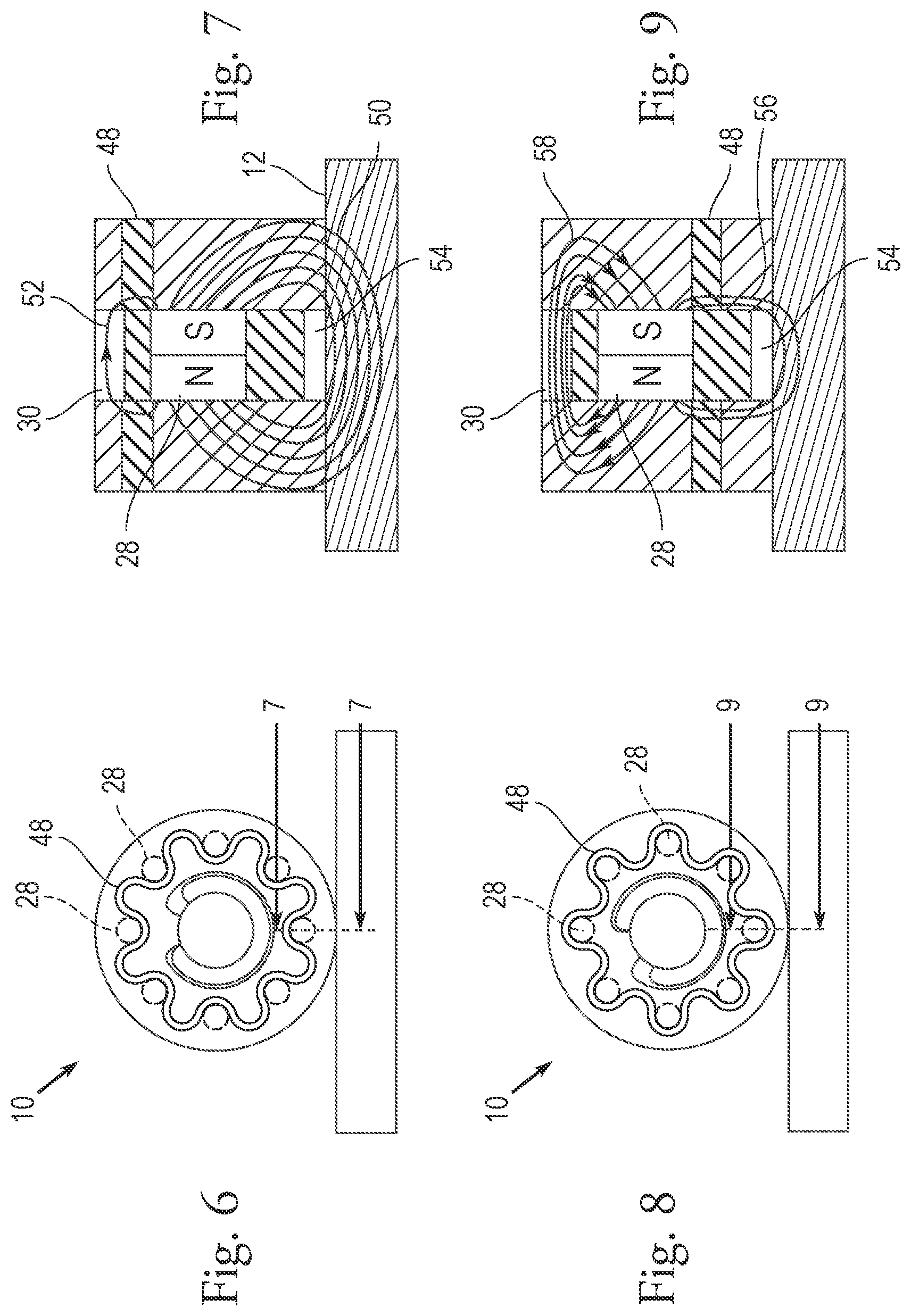 Patent US12472769 Figure 3 – System and method using internal short-circuit conductors to control magnetic wheel adhesion