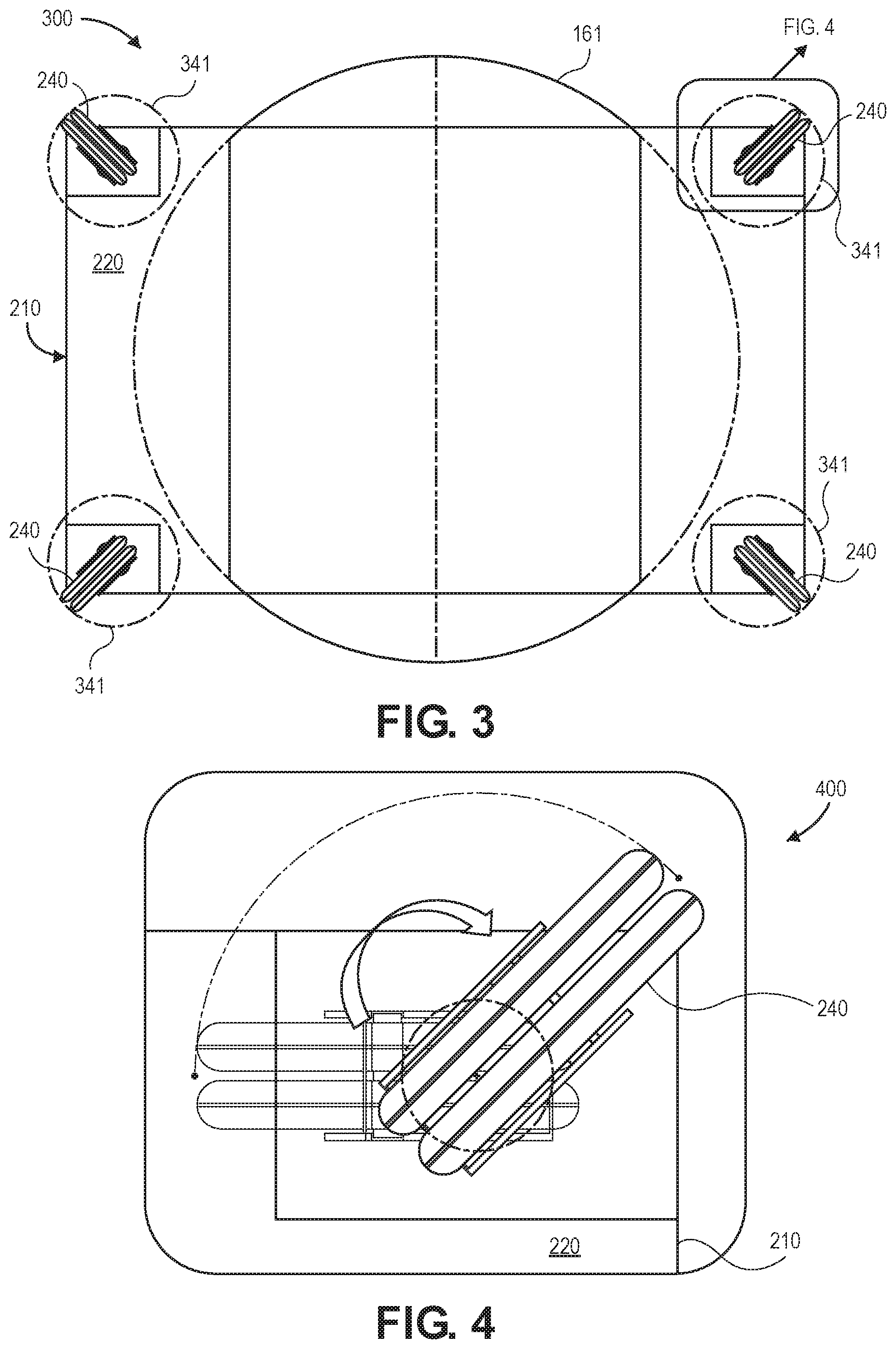 Patent US12472772 Figure 2 – Self-positioning swivel caster mechanisms