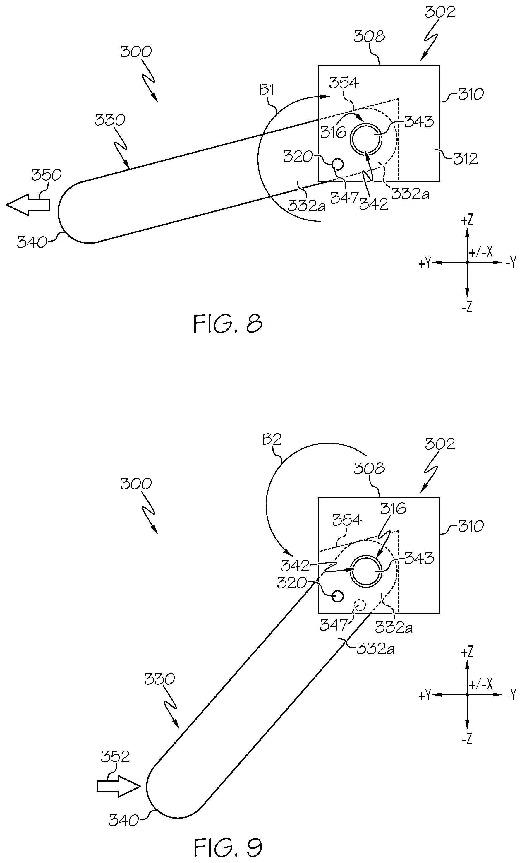 Patent US12472785 Figure 7 – Collapsing tow hook assemblies and vehicles including same