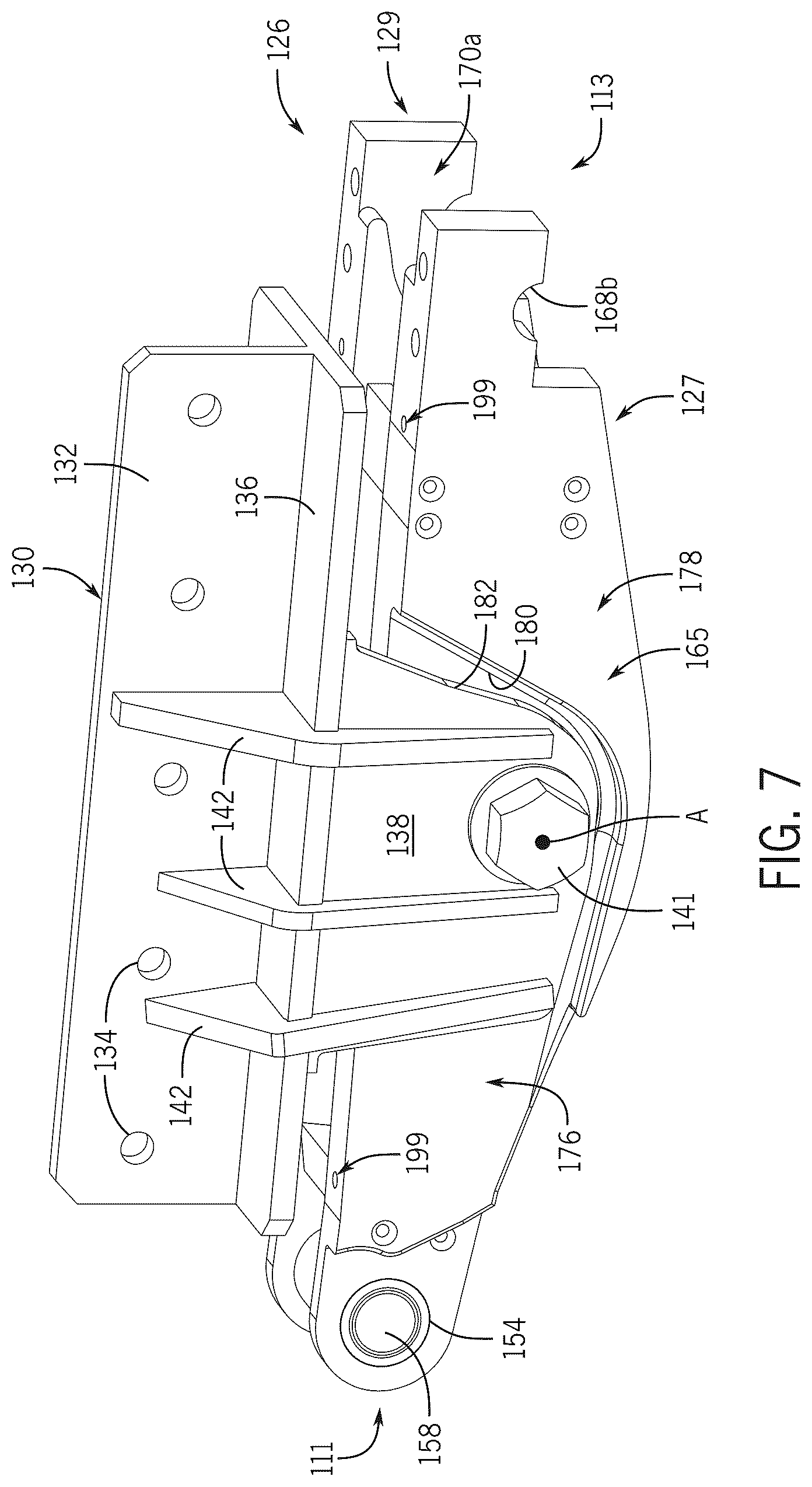 Patent US12472787 Figure 5 – Load equalizer assembly for tandem steer suspension