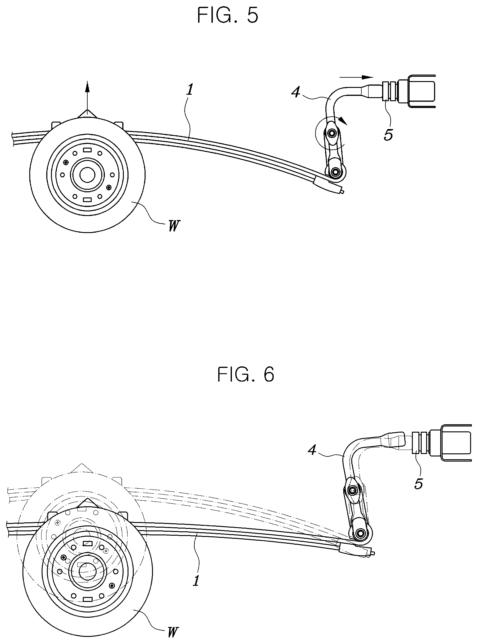 Patent US12472788 Figure 5 – Vehicle suspension