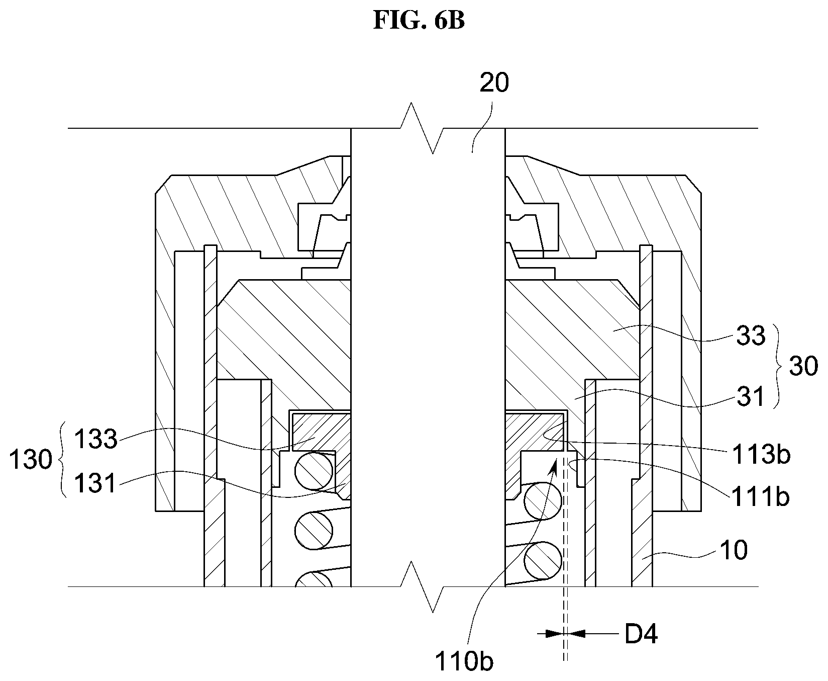 Patent US12472789 Figure 7 – Hydraulic stopping damper