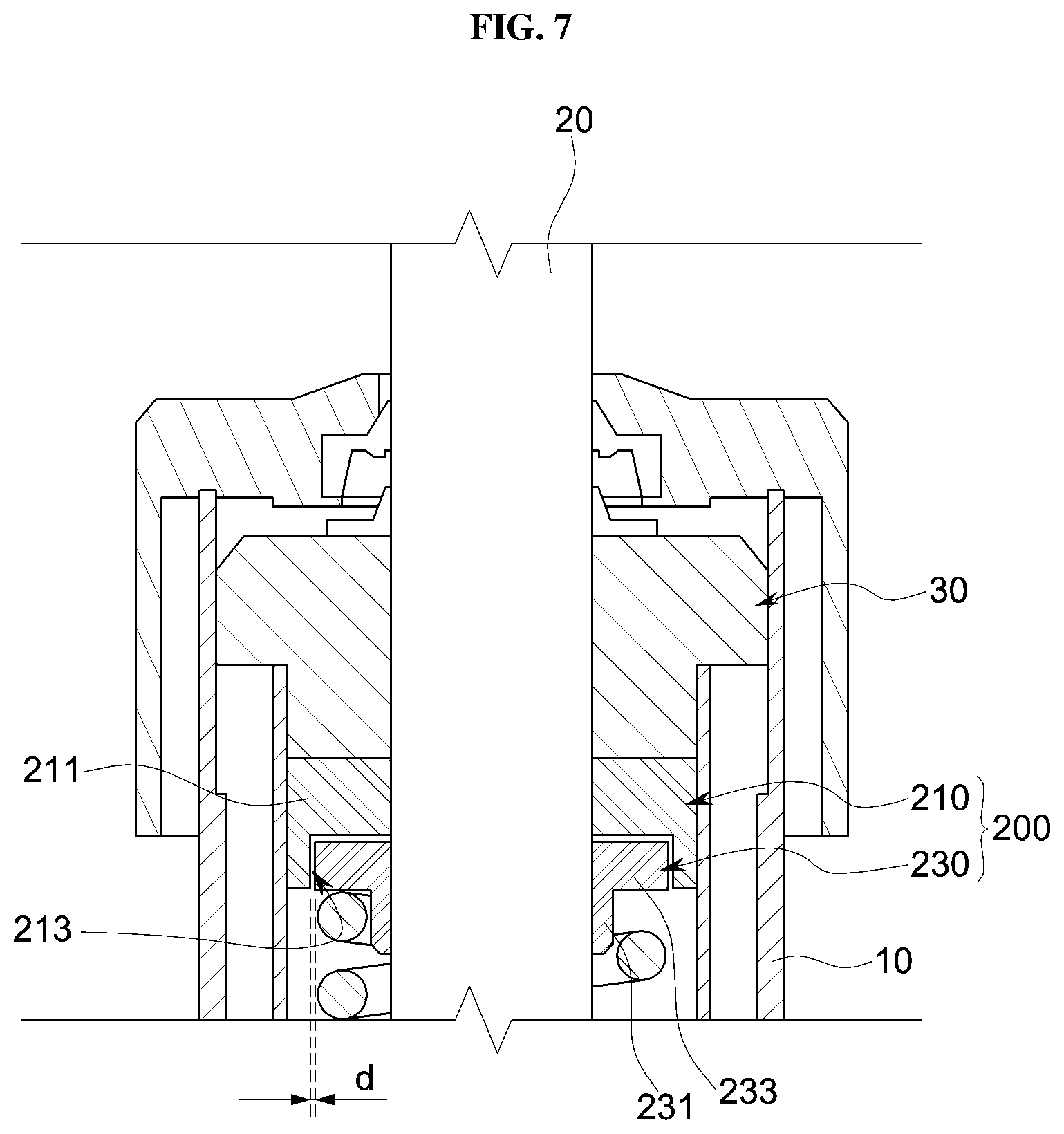 Patent US12472789 Figure 8 – Hydraulic stopping damper