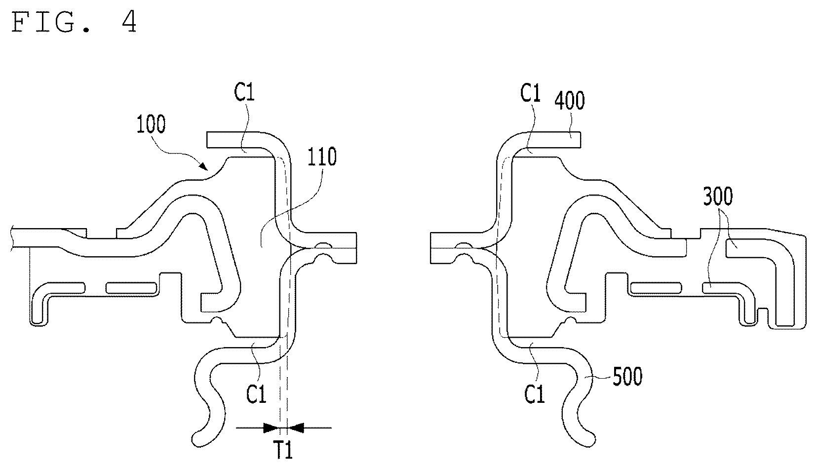 Patent US12472790 Figure 4 – Vehicle strut insulator