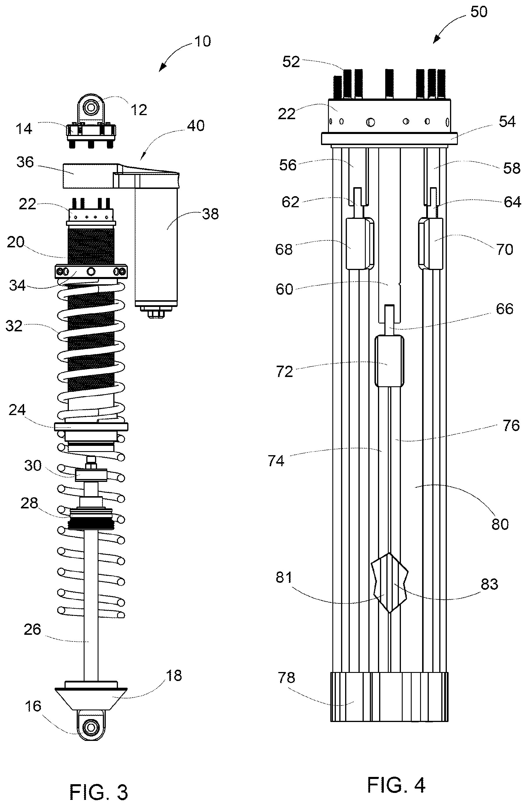 Patent US12472793 Figure 2 – Adjustable bypass shock absorber