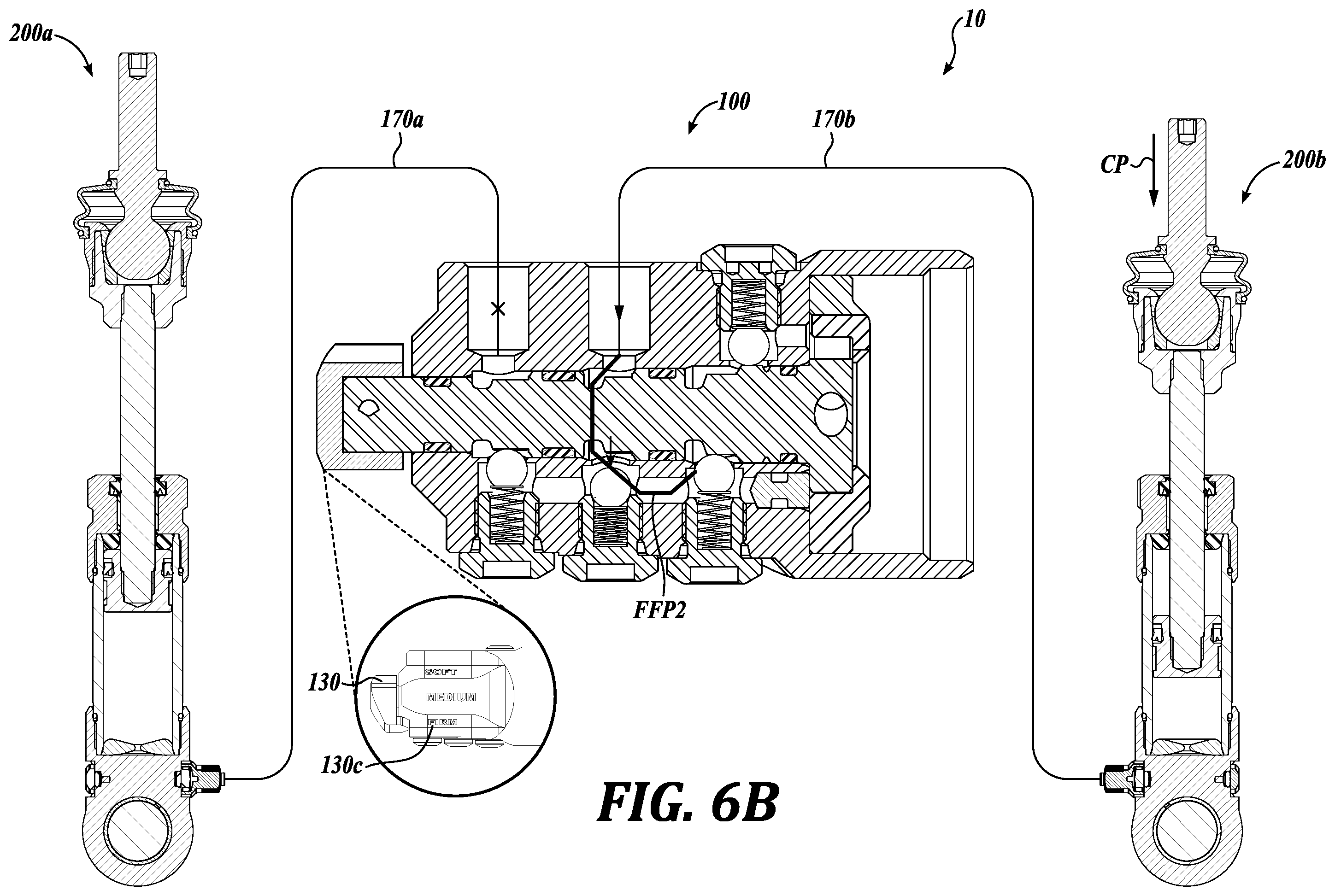 Patent US12472794 Figure 12 – Pneumatic control for dynamic anti-roll bar link system