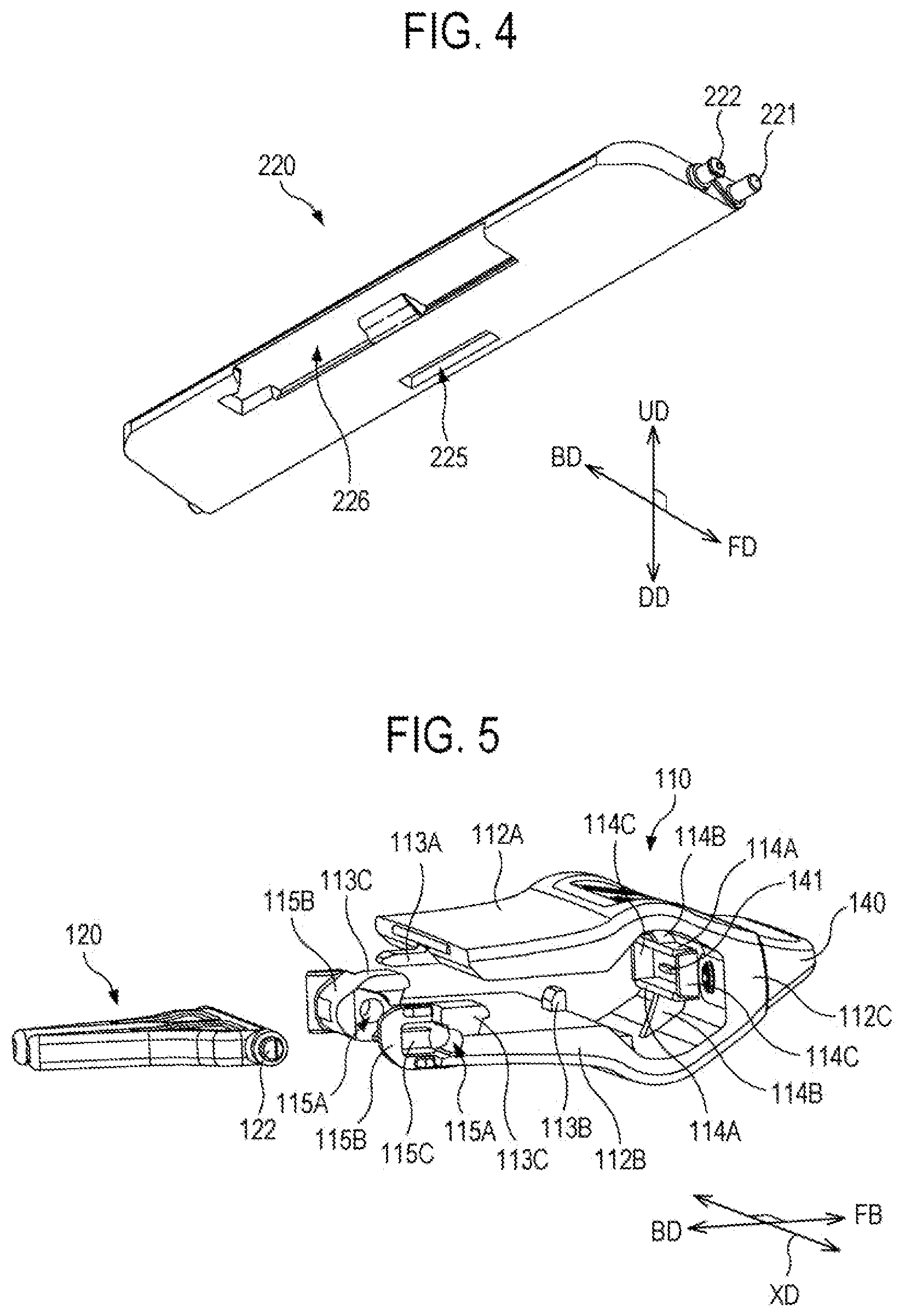 Patent US12472797 Figure 4 – Adjustment knob for vehicle air vent
