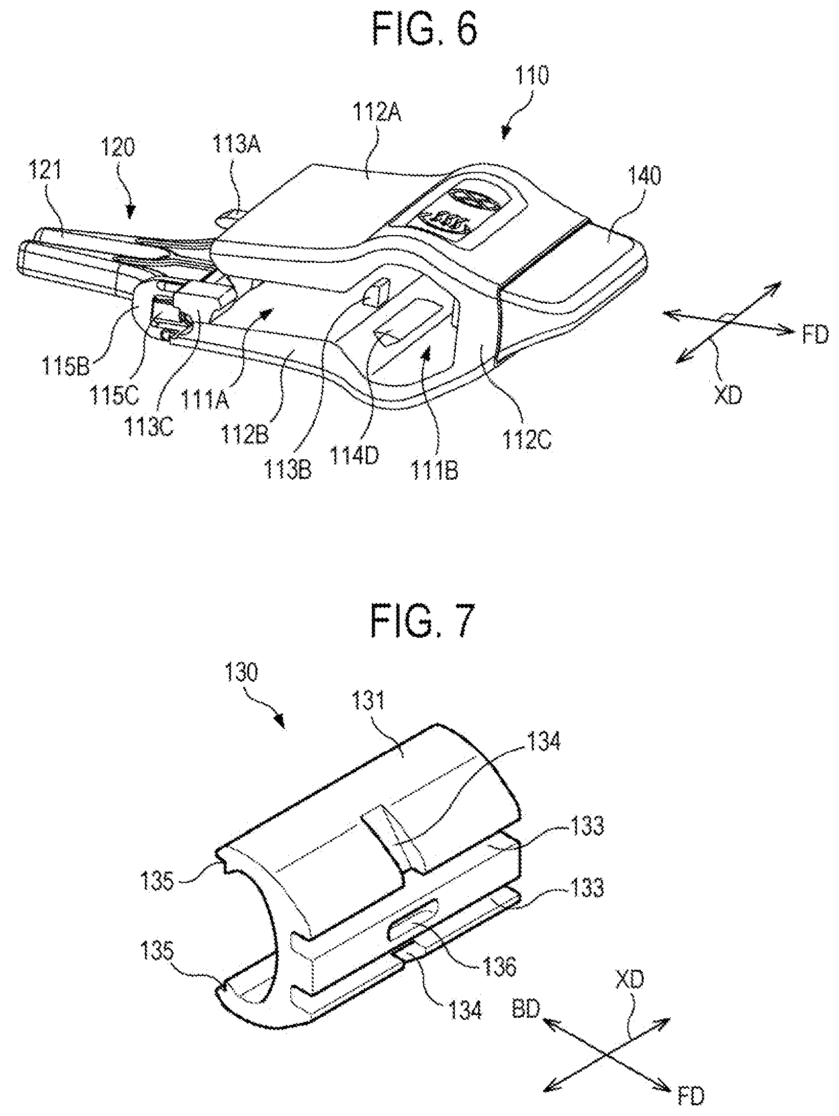 Patent US12472797 Figure 5 – Adjustment knob for vehicle air vent