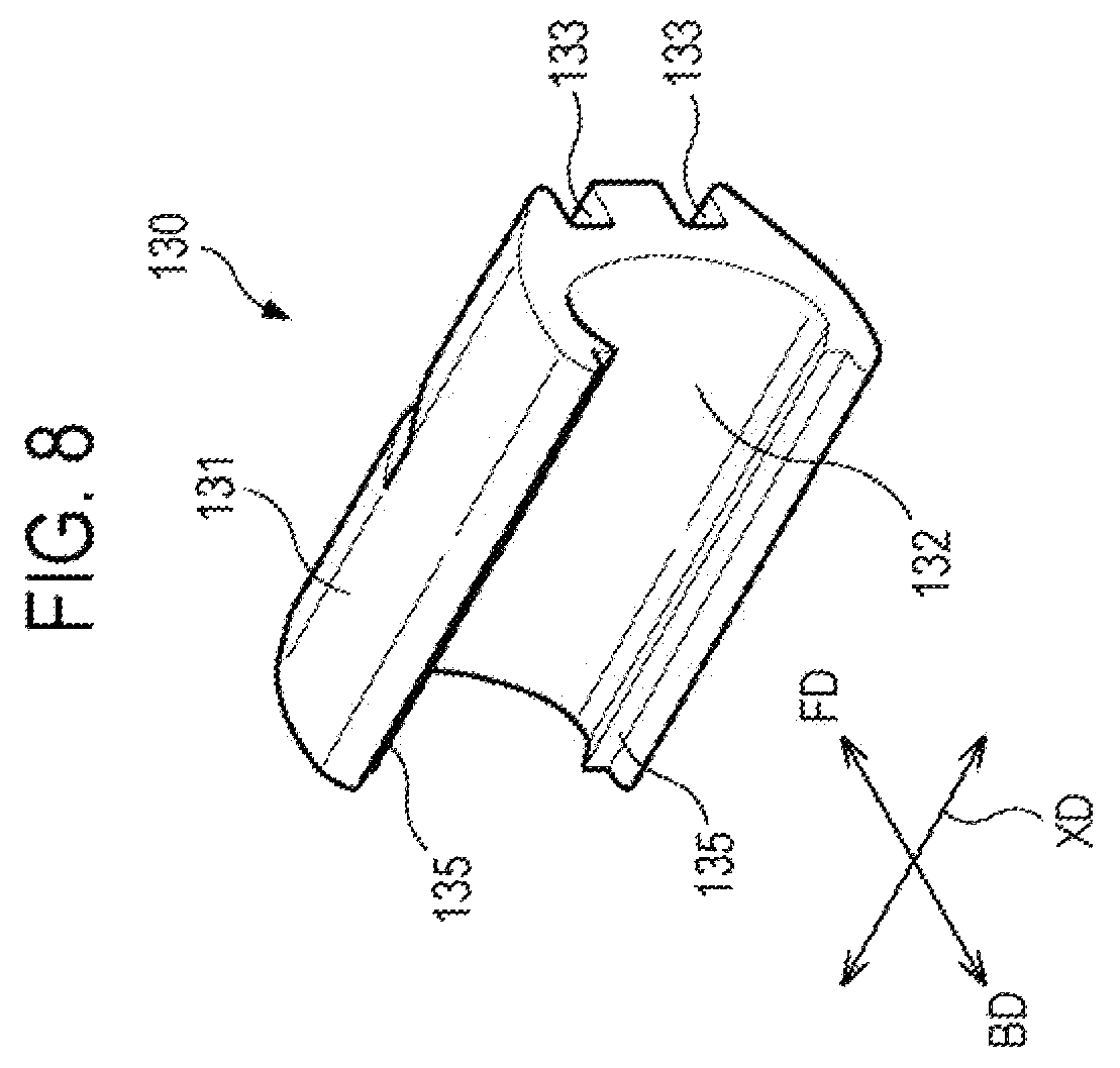 Patent US12472797 Figure 6 – Adjustment knob for vehicle air vent