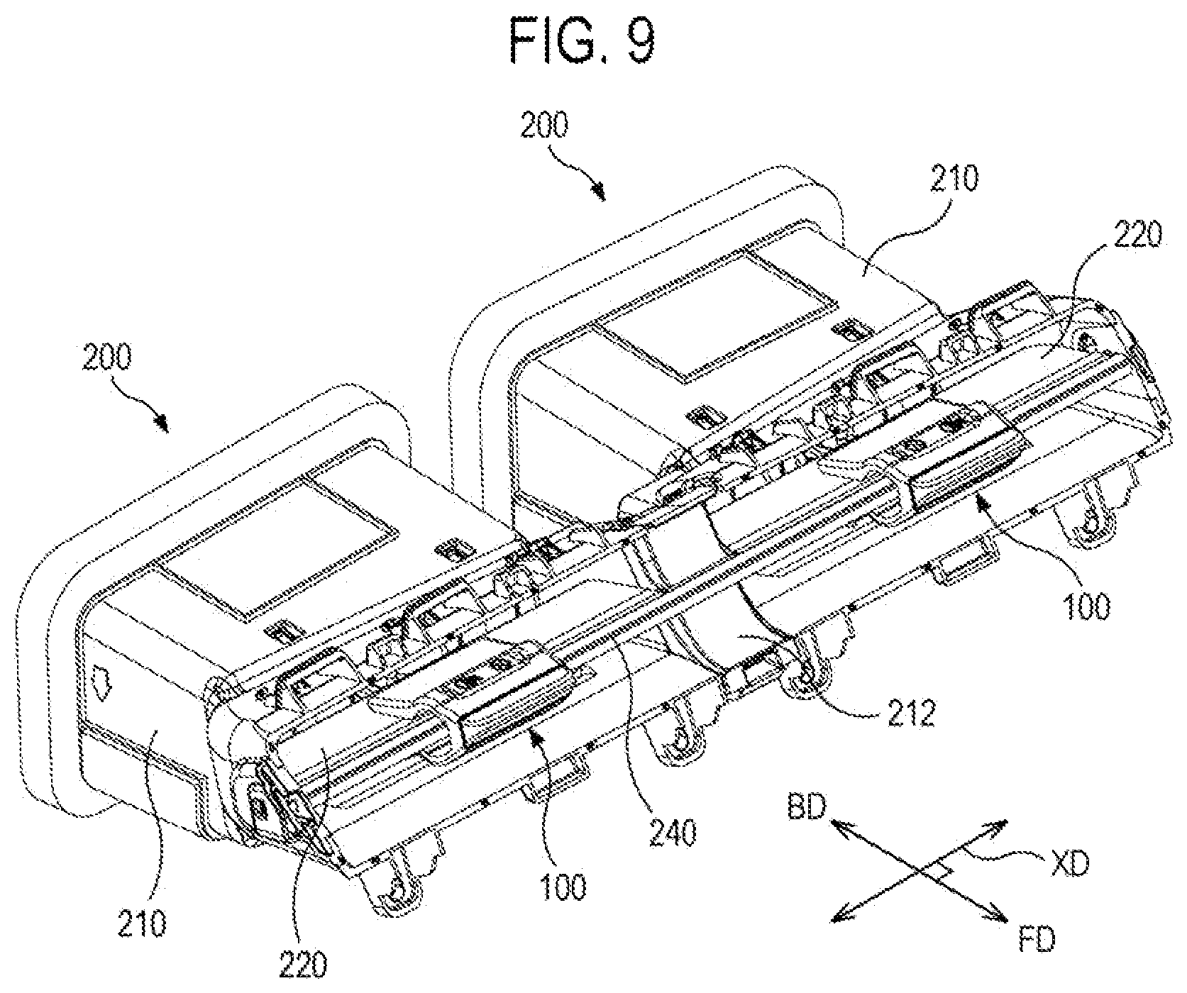Patent US12472797 Figure 7 – Adjustment knob for vehicle air vent