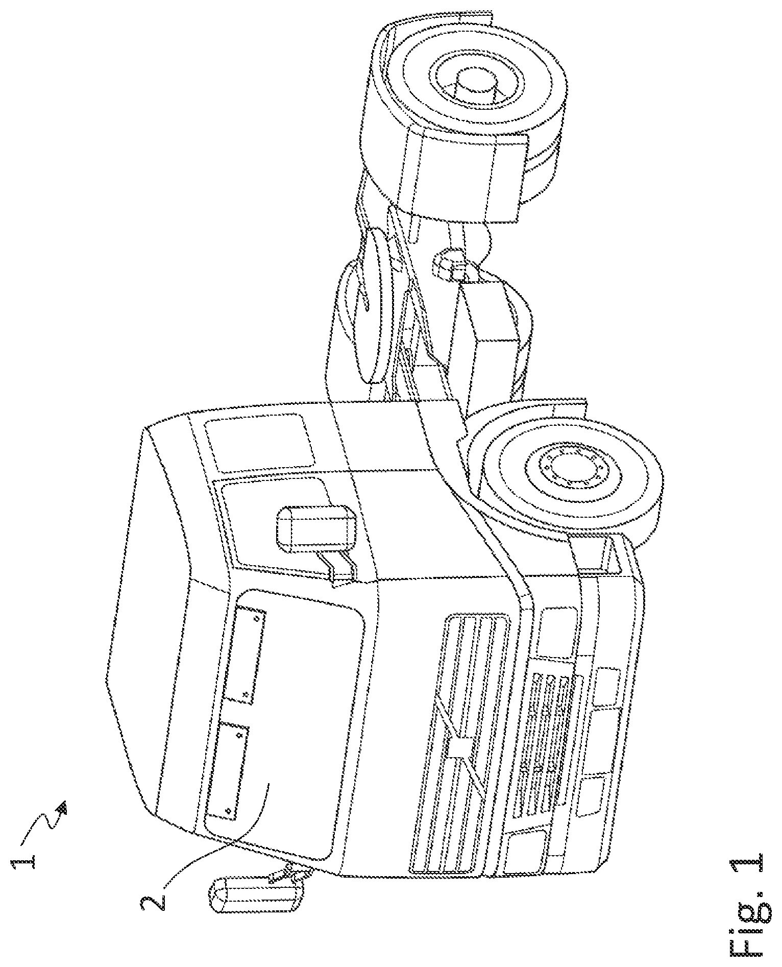 Patent US12472799 Figure 1 – Computer-implemented method of controlling the cabin climate in a vehicle travelling on a road