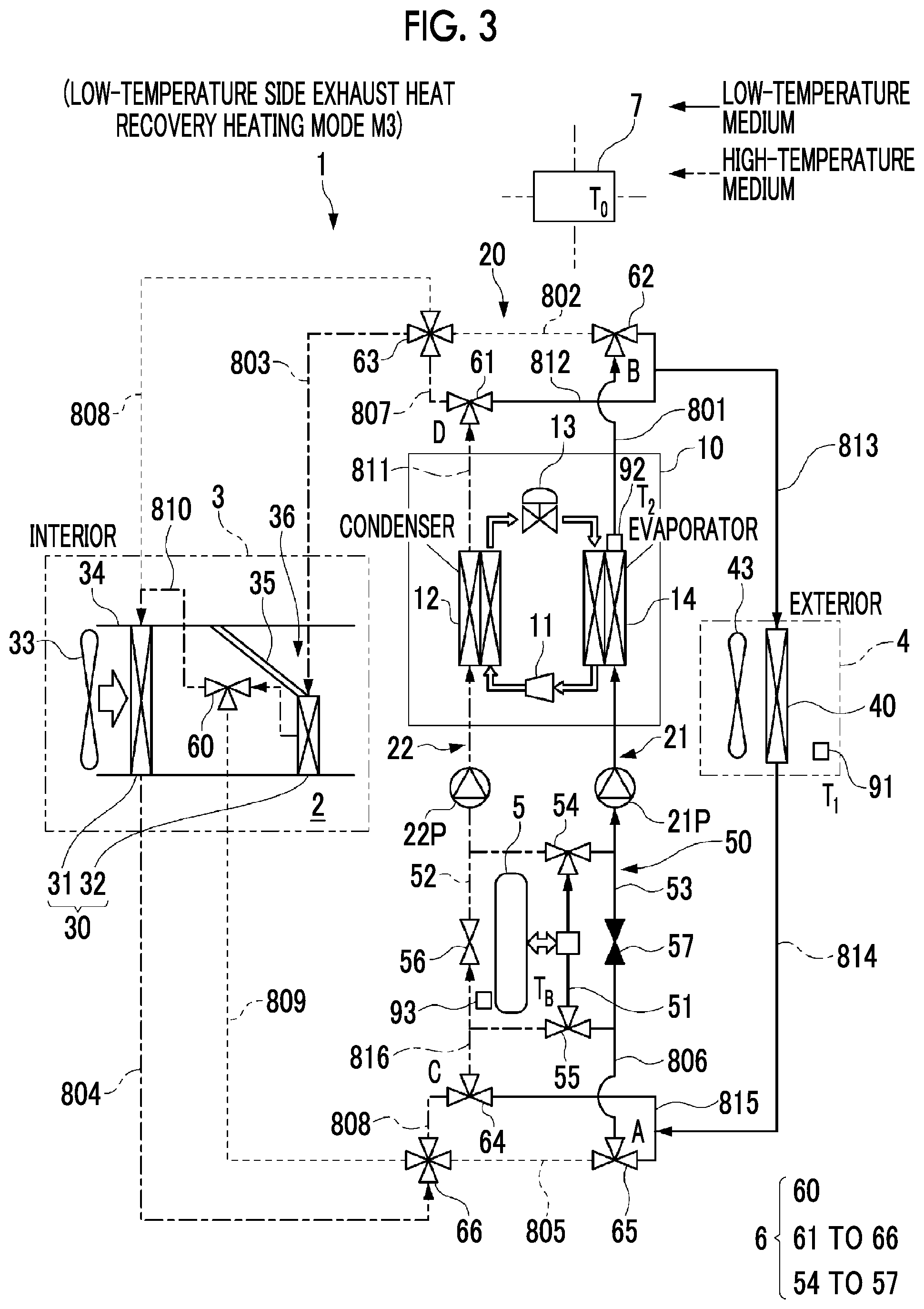 Patent US12472801 Figure 3 – Vehicle air conditioning system and vehicle air conditioning method