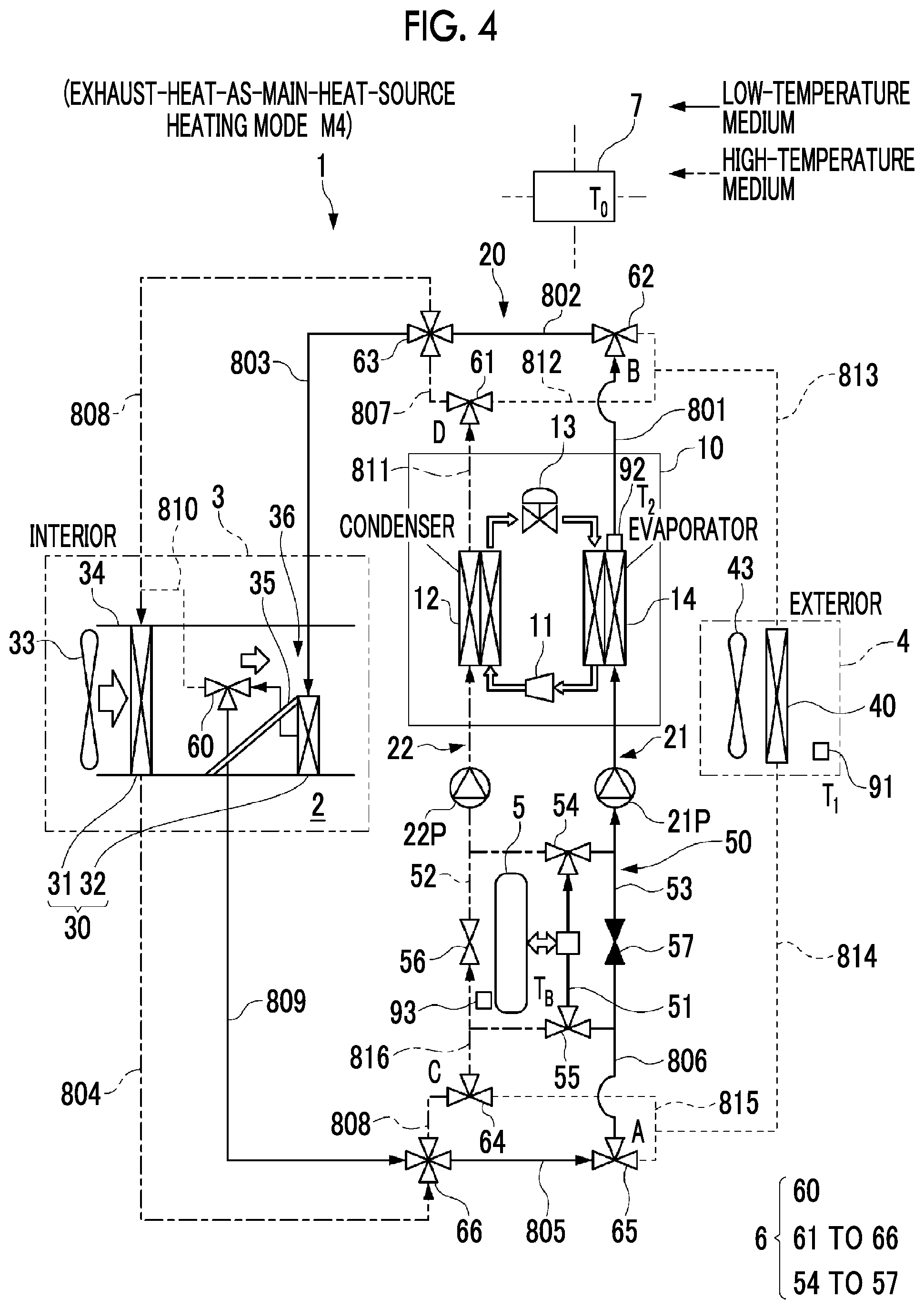 Patent US12472801 Figure 4 – Vehicle air conditioning system and vehicle air conditioning method