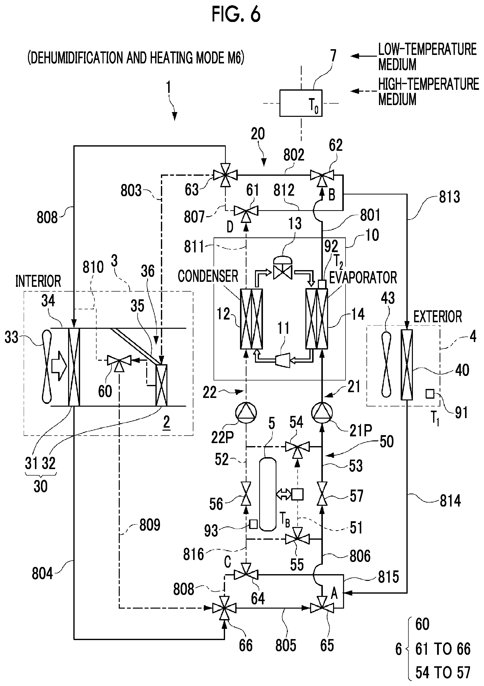 Patent US12472801 Figure 6 – Vehicle air conditioning system and vehicle air conditioning method