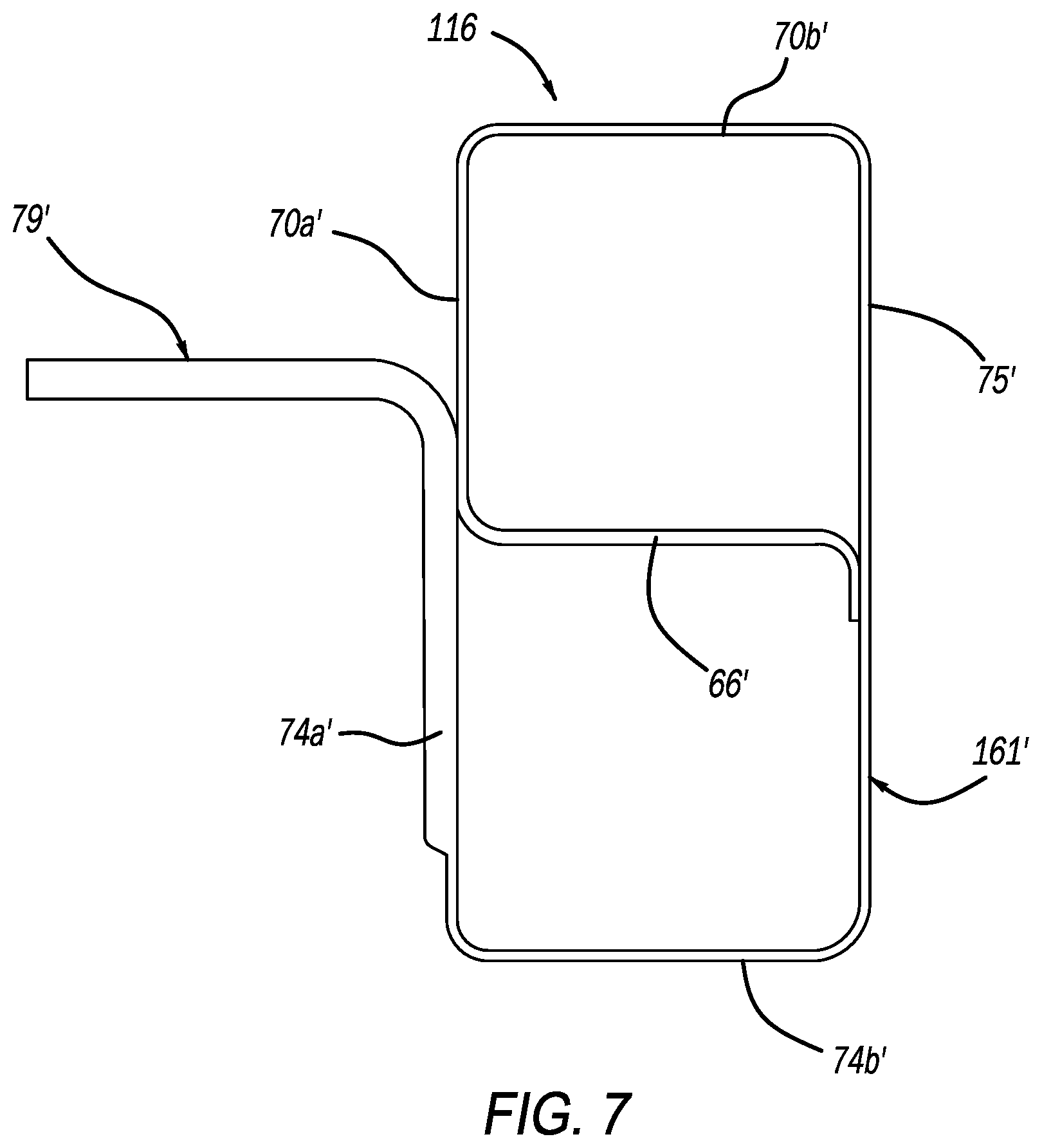 Patent US12472806 Figure 8 – Mounting structure for electric vehicle