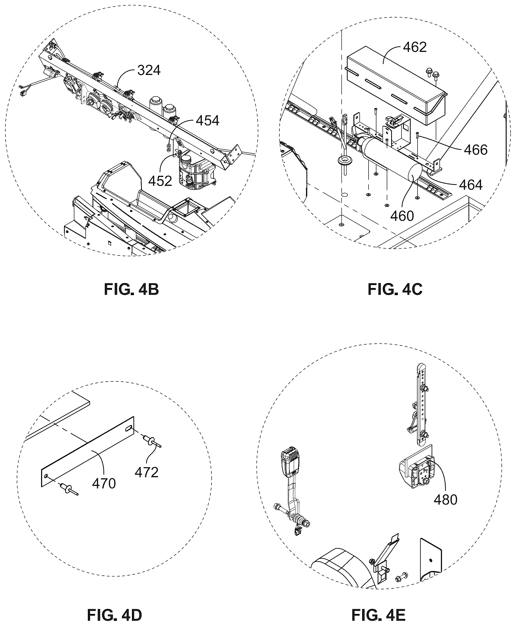 Patent US12472807 Figure 6 – Land vehicles incorporating cradles for supporting electrical devices and components therefor