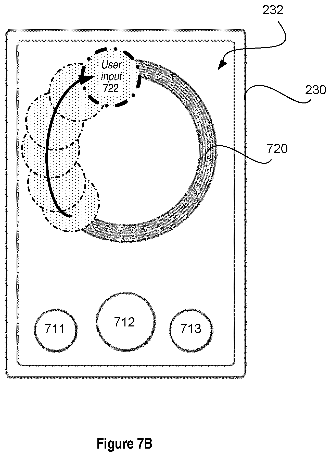 Patent US12472814 Figure 7 – Recreational vehicle user interface