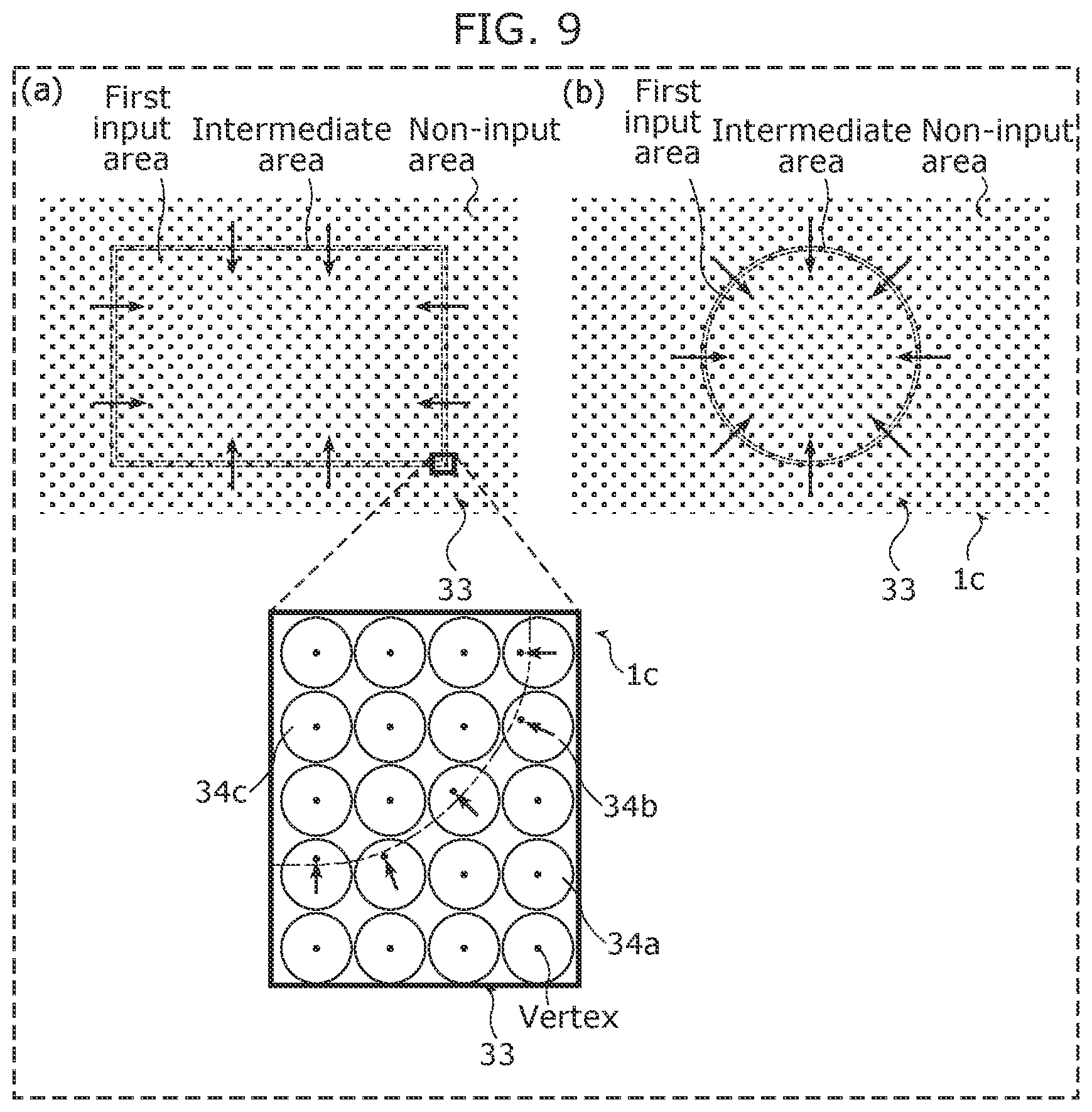 Patent US12472816 Figure 5 – Touch input device and method of manufacturing operation panel