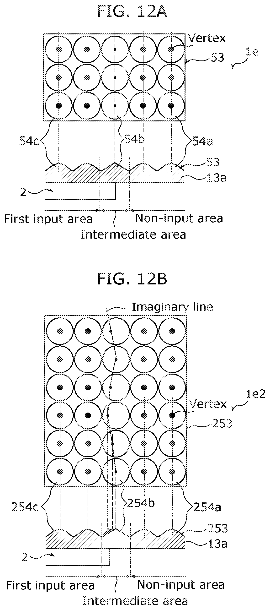 Patent US12472816 Figure 8 – Touch input device and method of manufacturing operation panel
