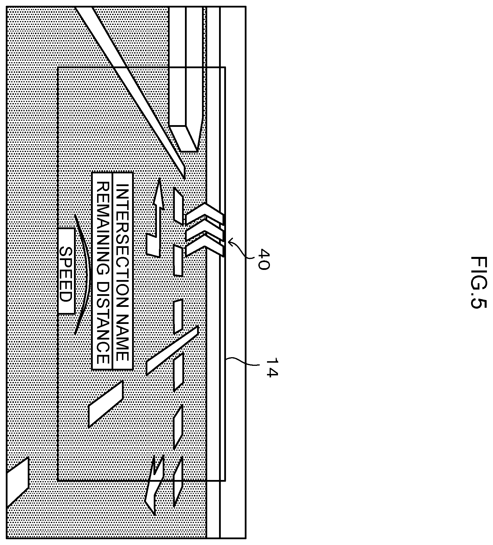 Patent US12472818 Figure 5 – Vehicle display control device, vehicle display device, vehicle, vehicle display control method, and non-transitory storage medium