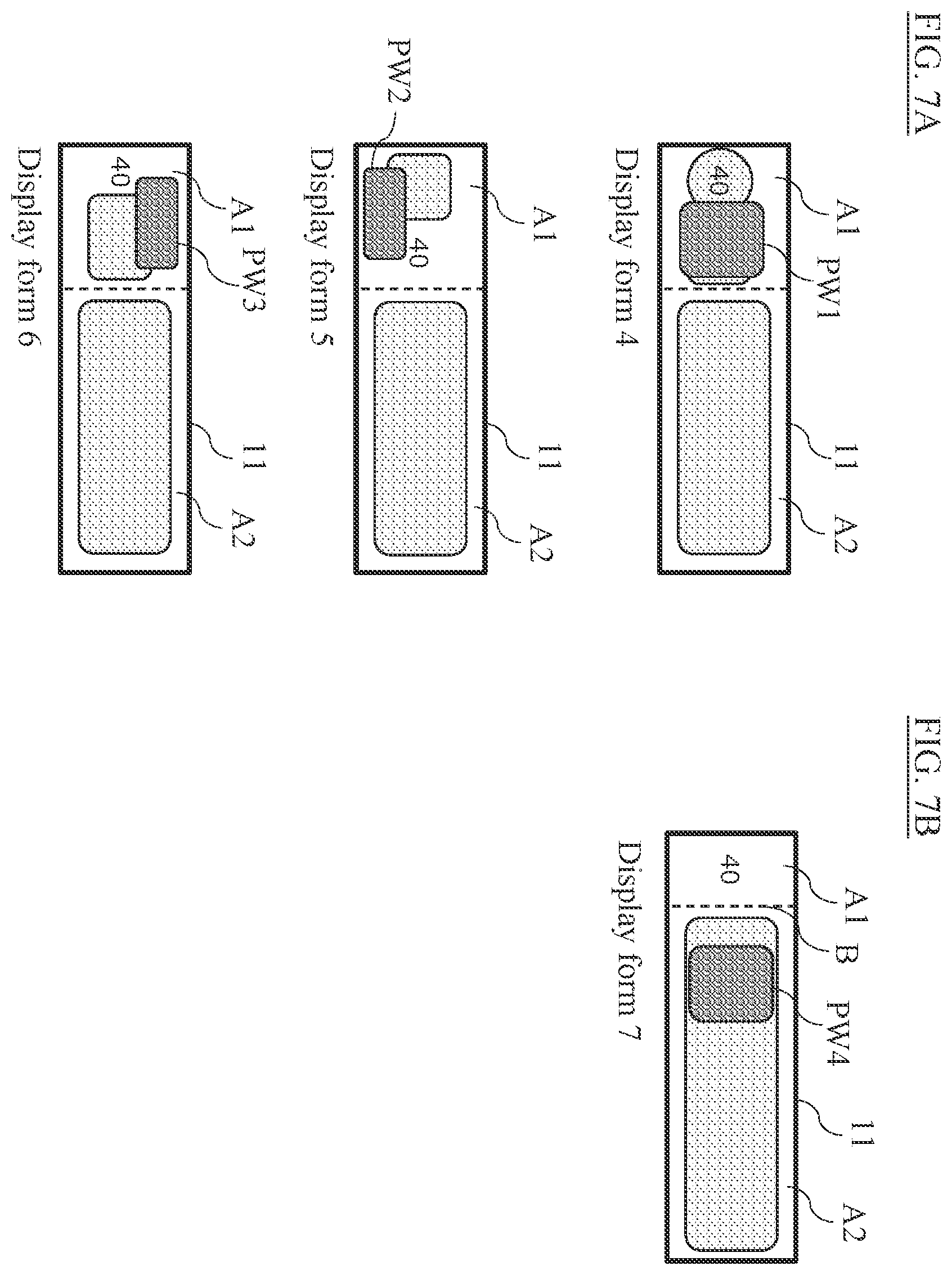 Patent US12472824 Figure 7 – Display device for vehicles and display method for vehicles