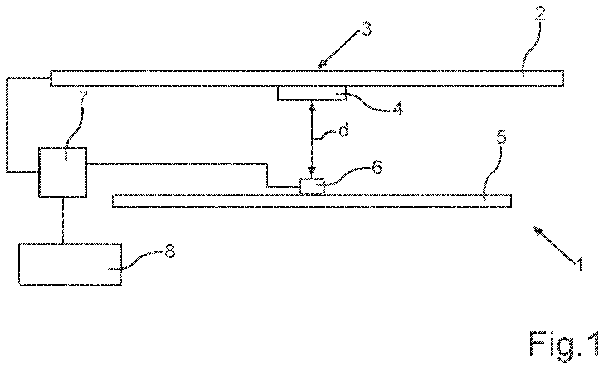 Patent US12472825 Figure 1 – Calibration of a user input apparatus and detection of actuation of a user input apparatus of a motor vehicle
