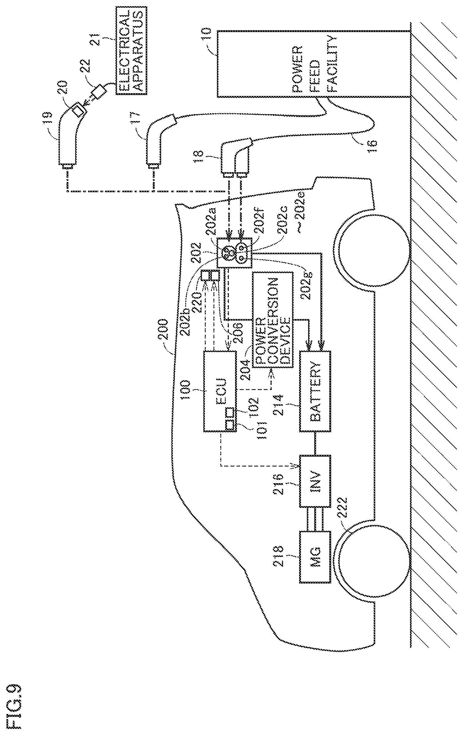 Patent US12472835 Figure 8 – Electrically powered vehicle and method for controlling electrically powered vehicle