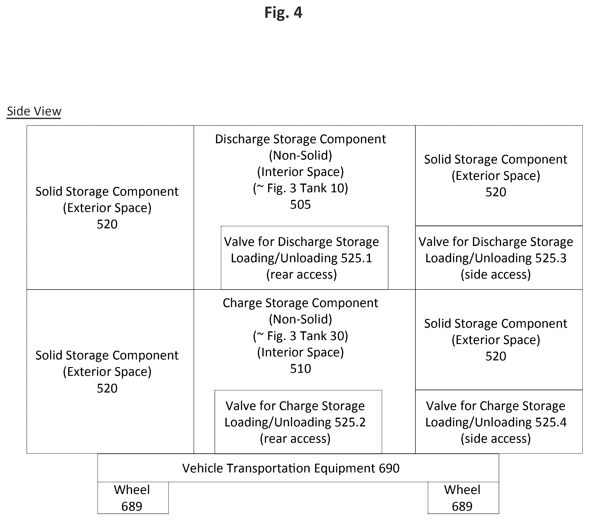 Patent US12472838 Figure 4 – Distributed and decoupled charging and discharging energy storage system