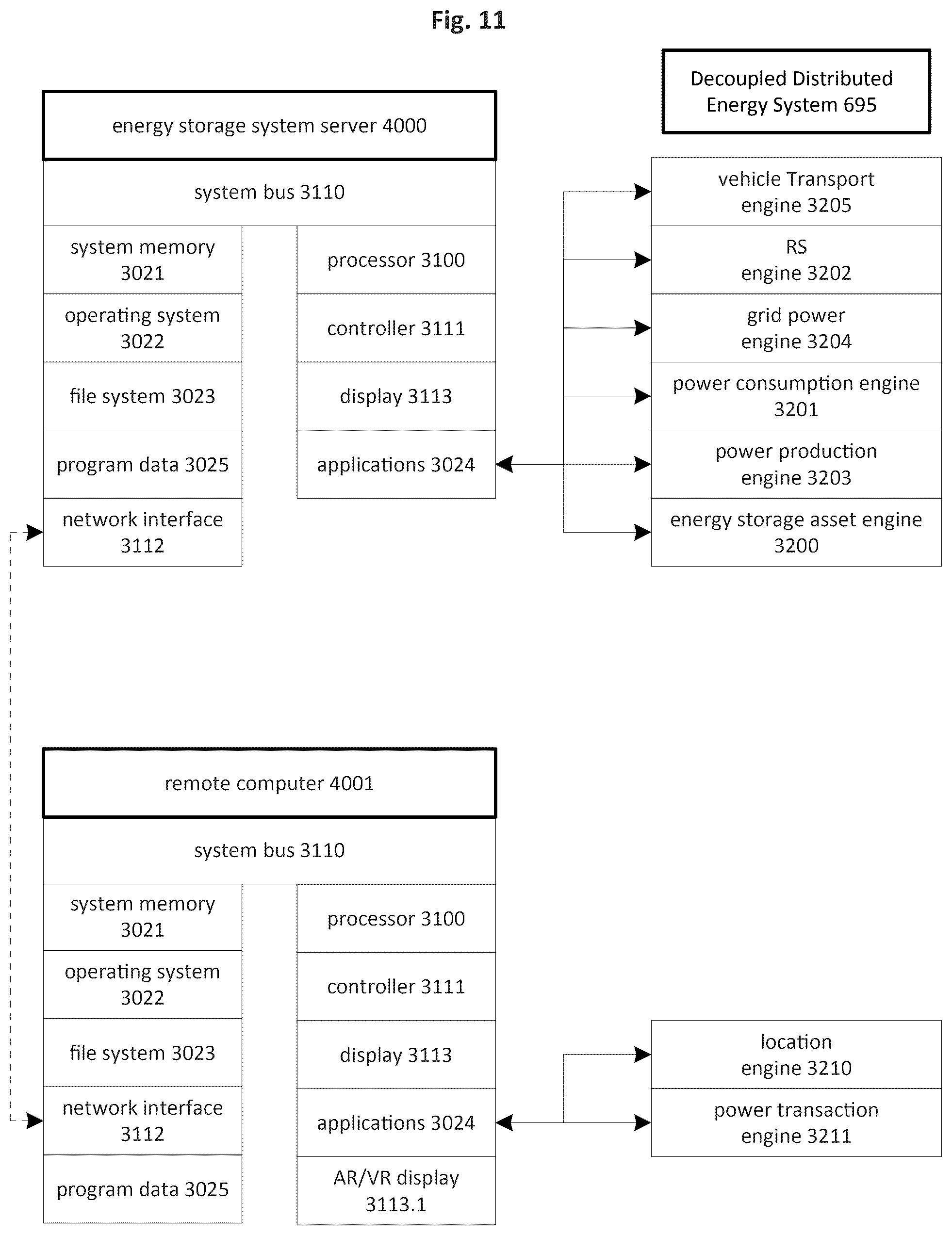 Patent US12472838 Figure 8 – Distributed and decoupled charging and discharging energy storage system