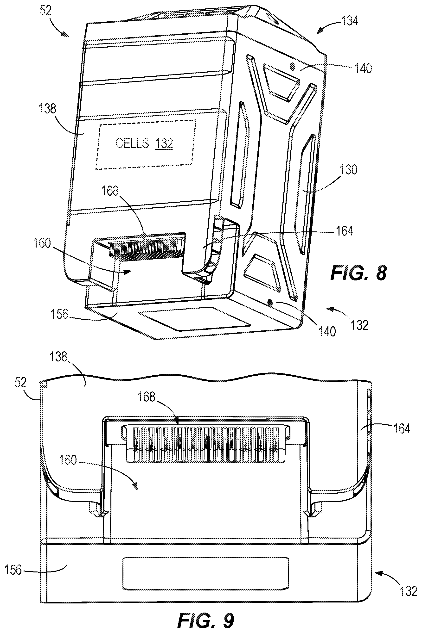 Patent US12472839 Figure 8 – Power source and control system for a lawn mower